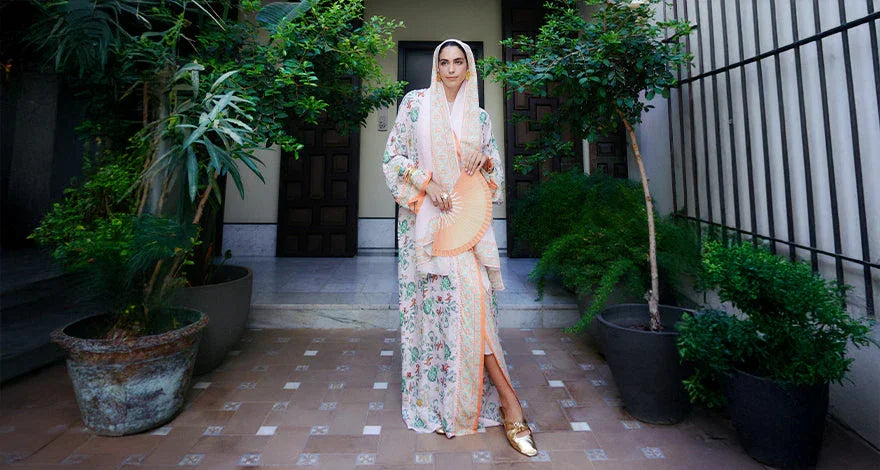 Elegance Inspired by Seville’s History: Carell Monogram Shawl and Abaya Collection