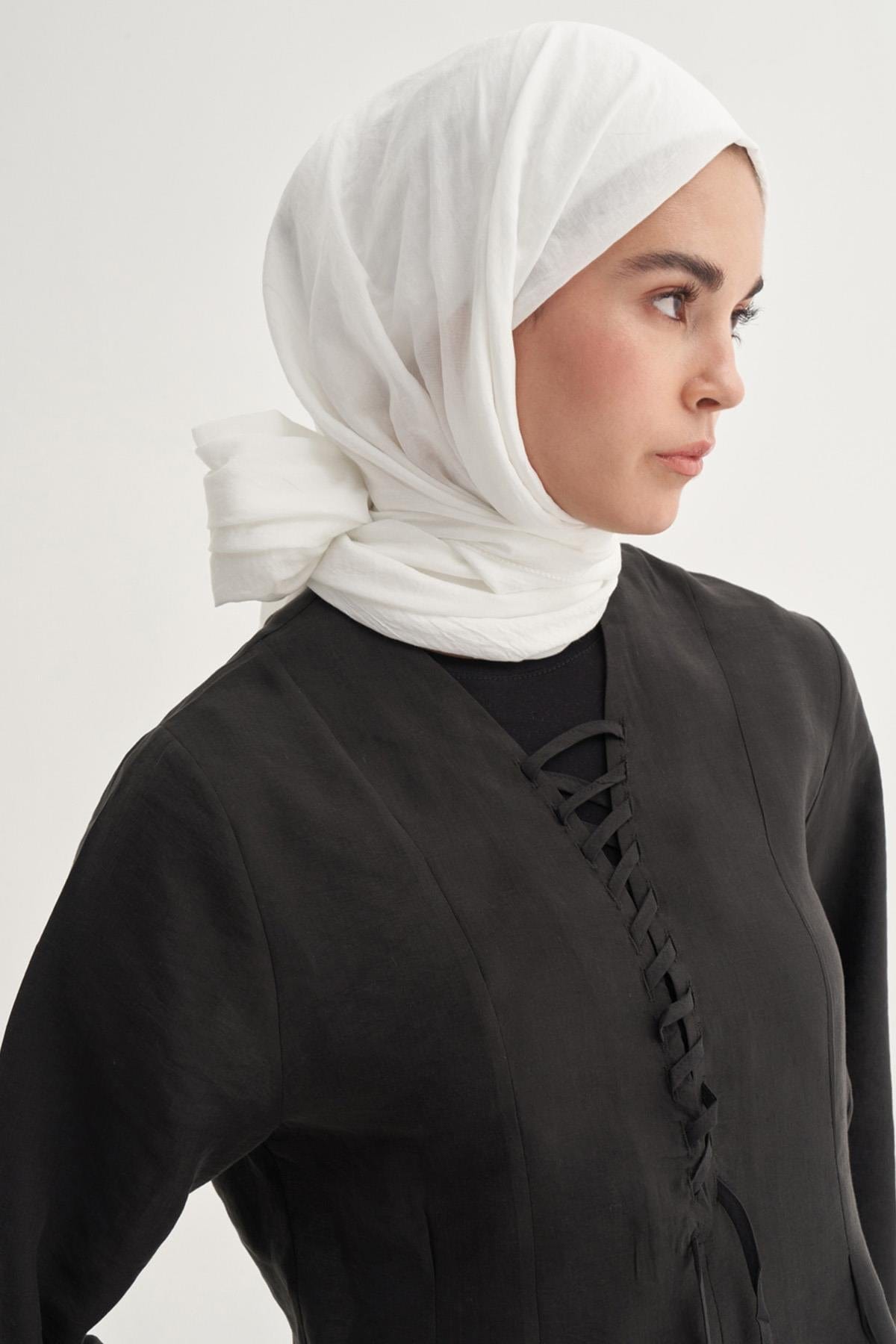 ORGANIC COTTON CRINKLE SCARF