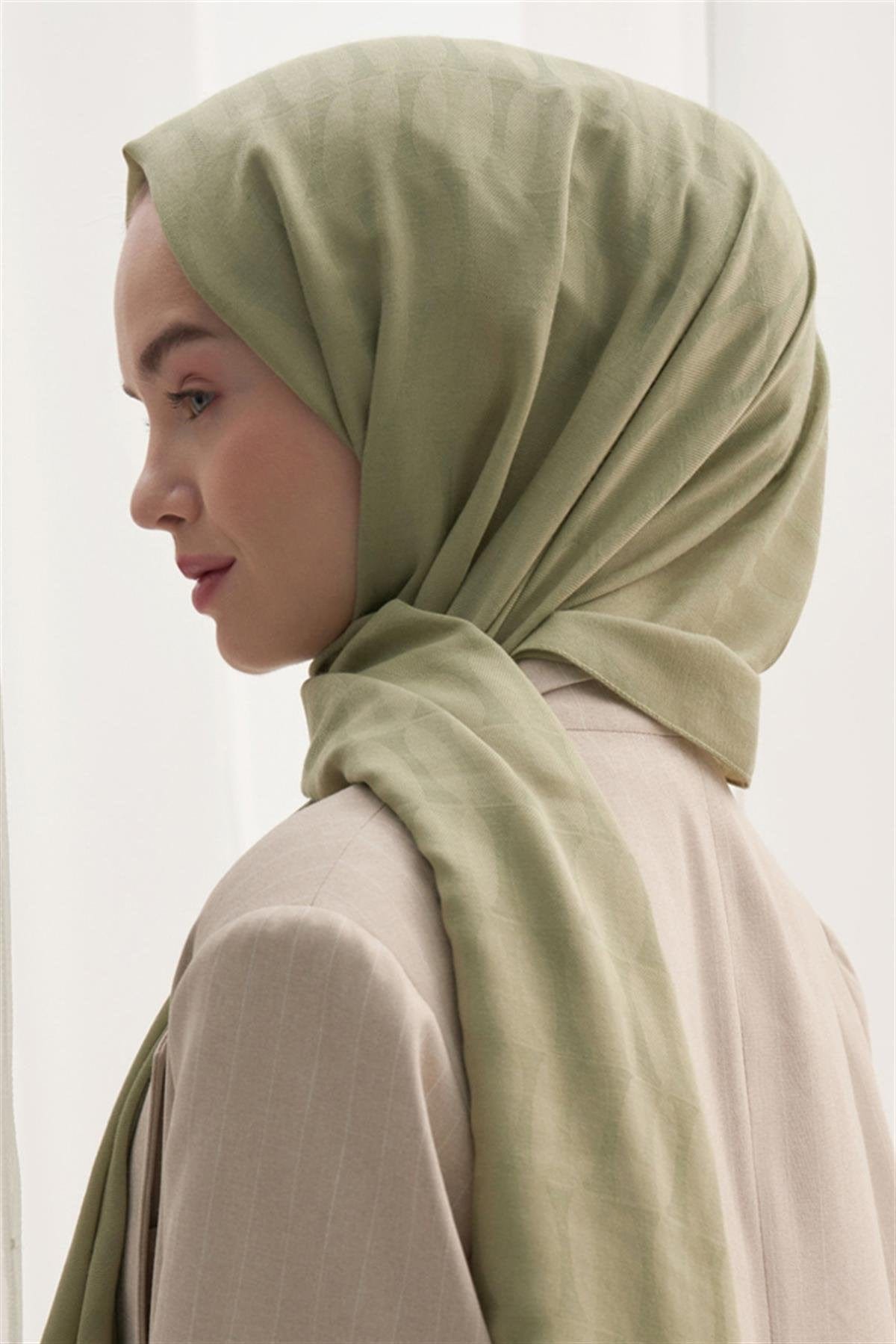 VENCE DOUBLE-SIDED COTTON SILK SCARF