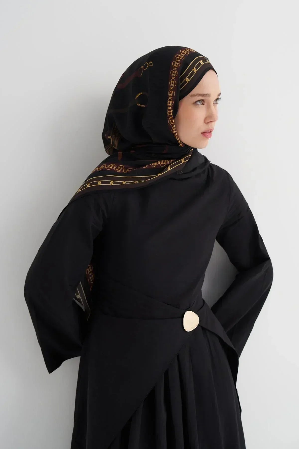alvena-incira-viscose-scarf-black-5054 - Carell Hijab