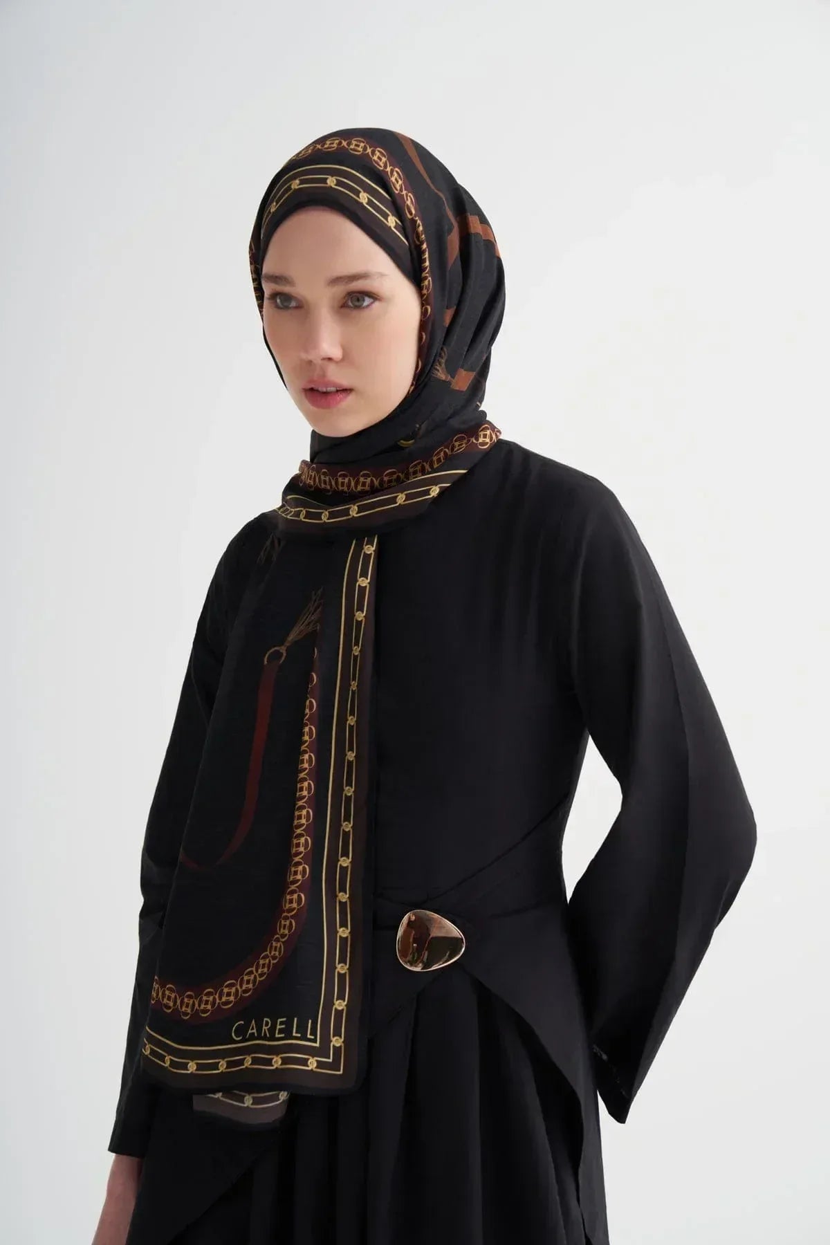 alvena-incira-viscose-scarf-black-5055 - Carell Hijab