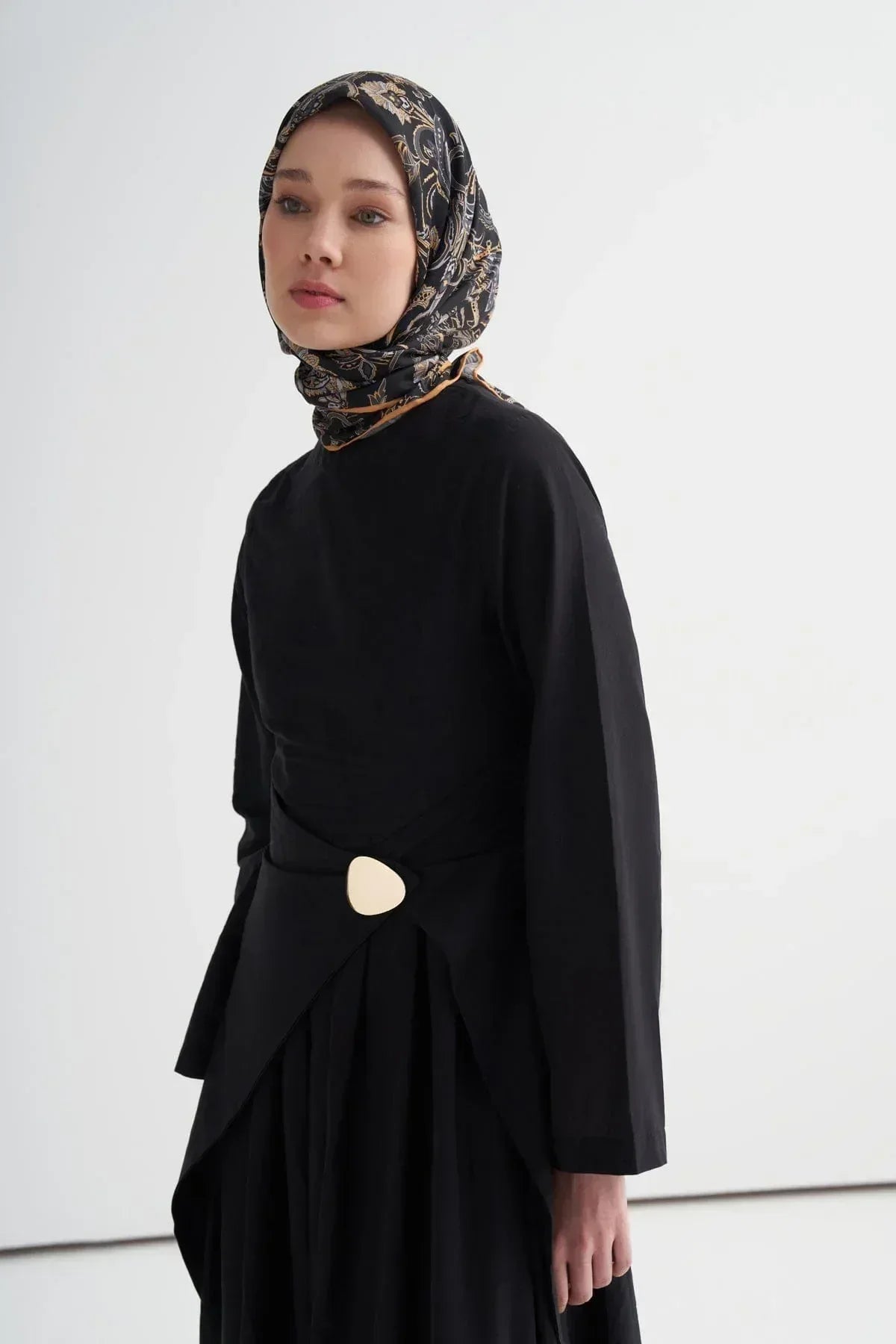 amaris-soft-scarf-black-5007 - Carell Hijab
