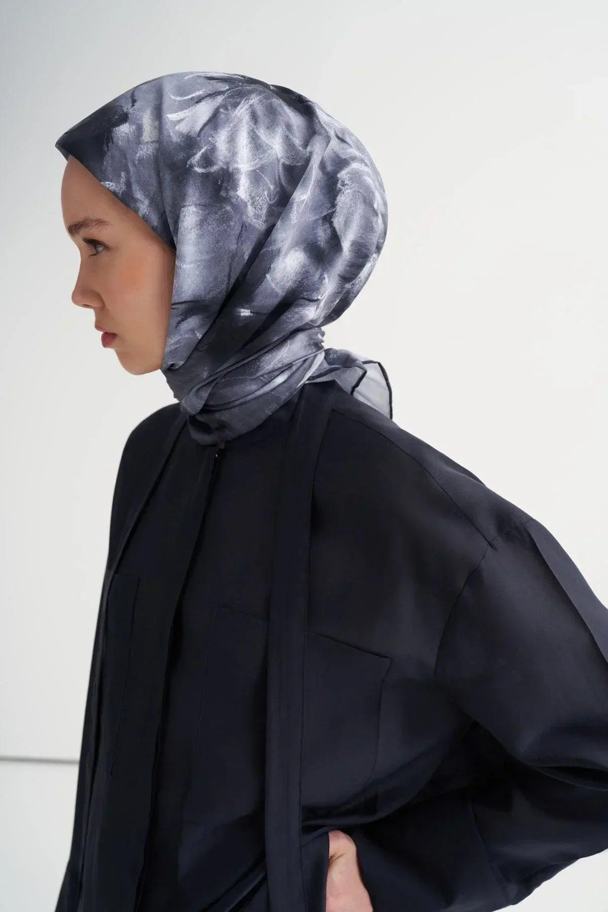 bloomia-soft-scarf-grey-4905 - Carell Hijab