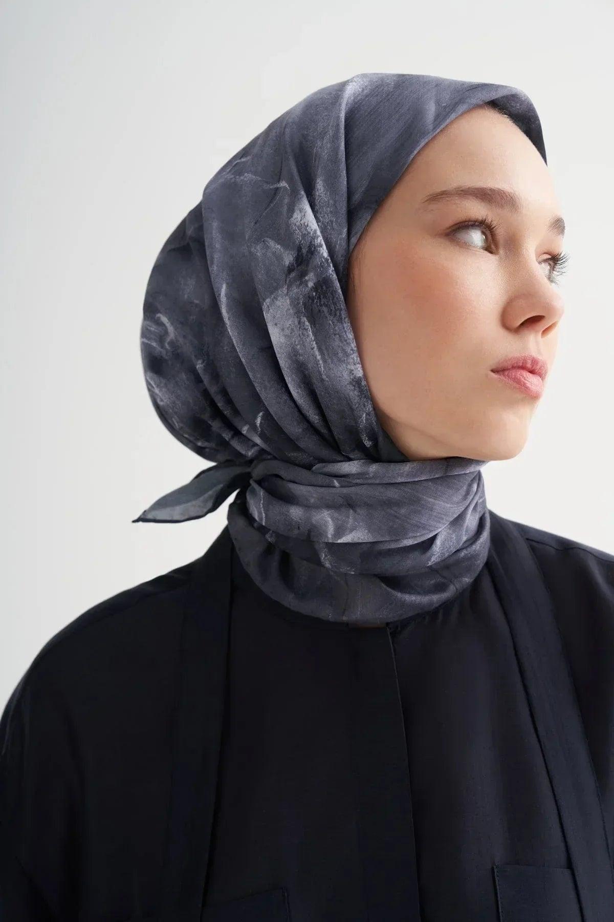 bloomia-soft-scarf-grey-4907 - Carell Hijab