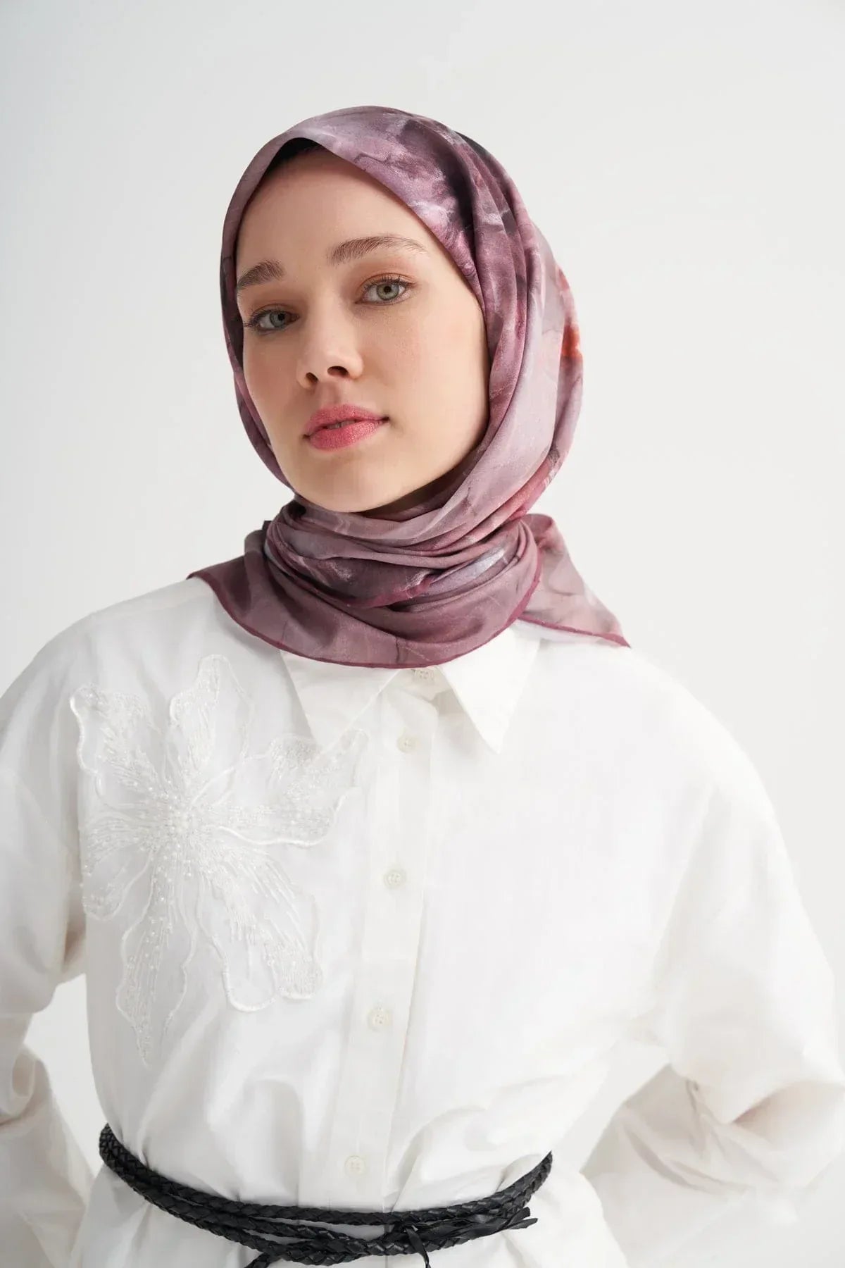 bloomia-soft-scarf-powder-4925 - Carell Hijab