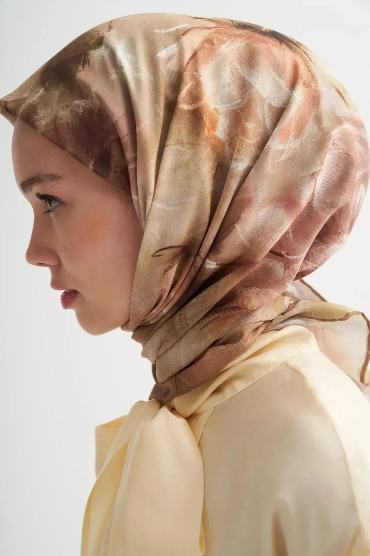 bloomia-soft-scarf-yellow-4899 - Carell Hijab