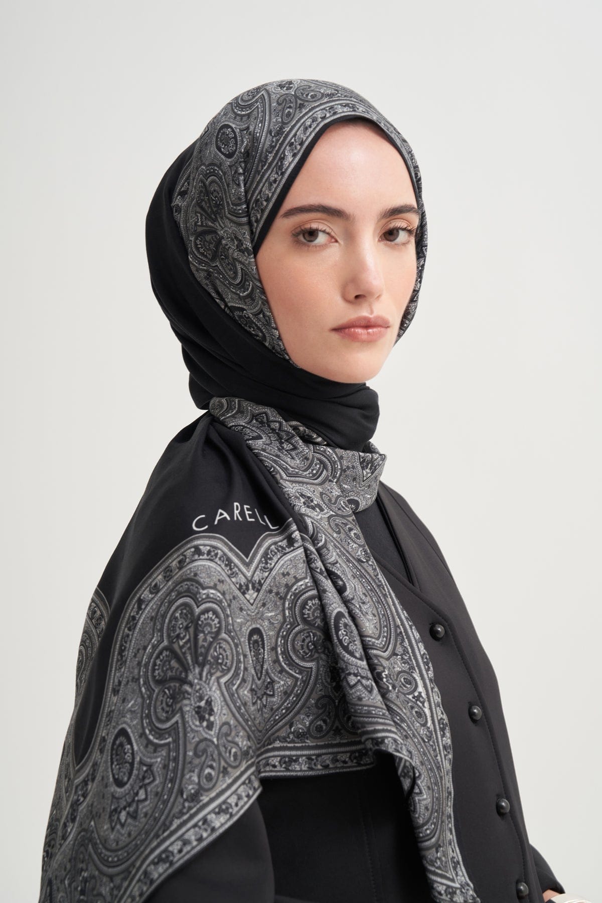 Breeze Incira Viscose Scarf Black