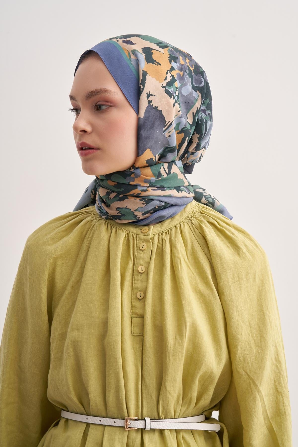 Brush Vela Viscose Scarf Lilac