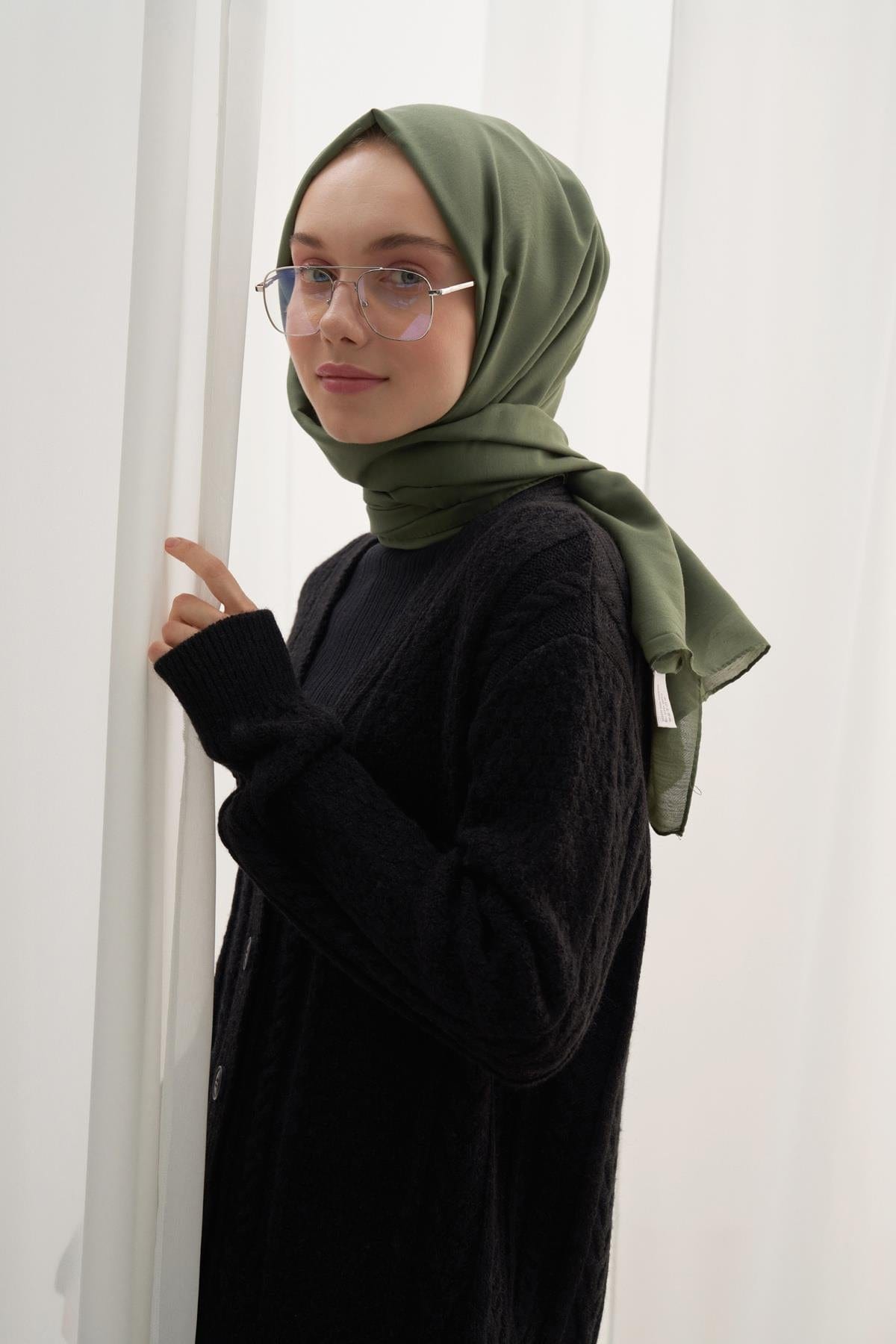 Compact Soft Scarf Evergreen