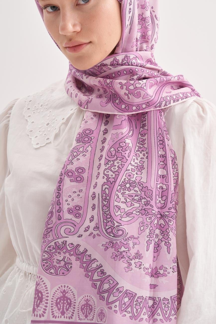 Dreams Comfy Silk Scarf Lilac
