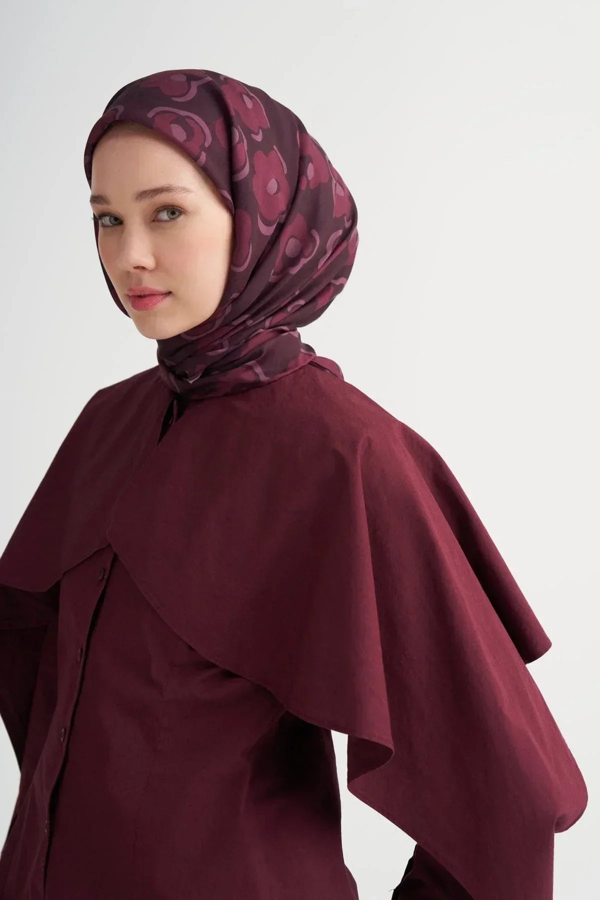 elori-soft-scarf-burgundy-4975 - Carell Hijab