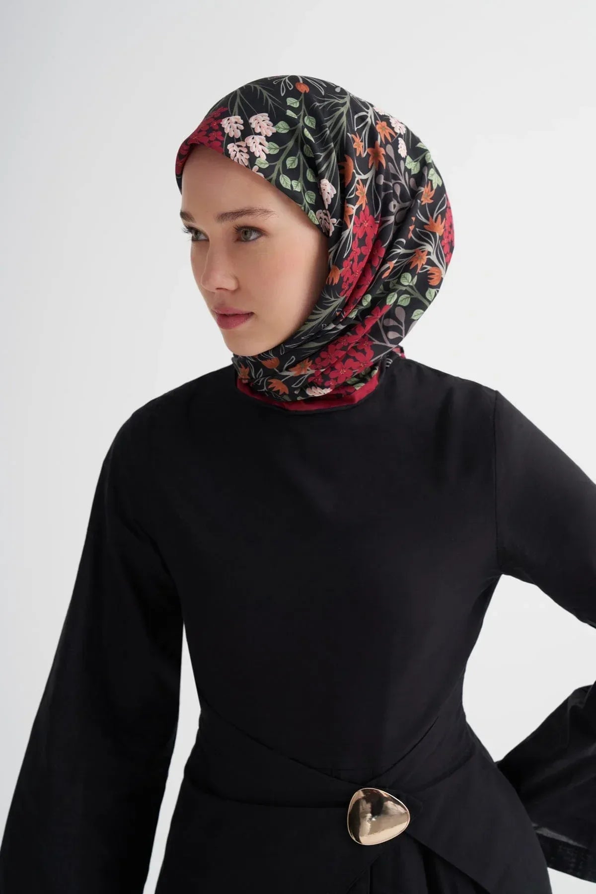 else-soft-scarf-black-4971 - Carell Hijab