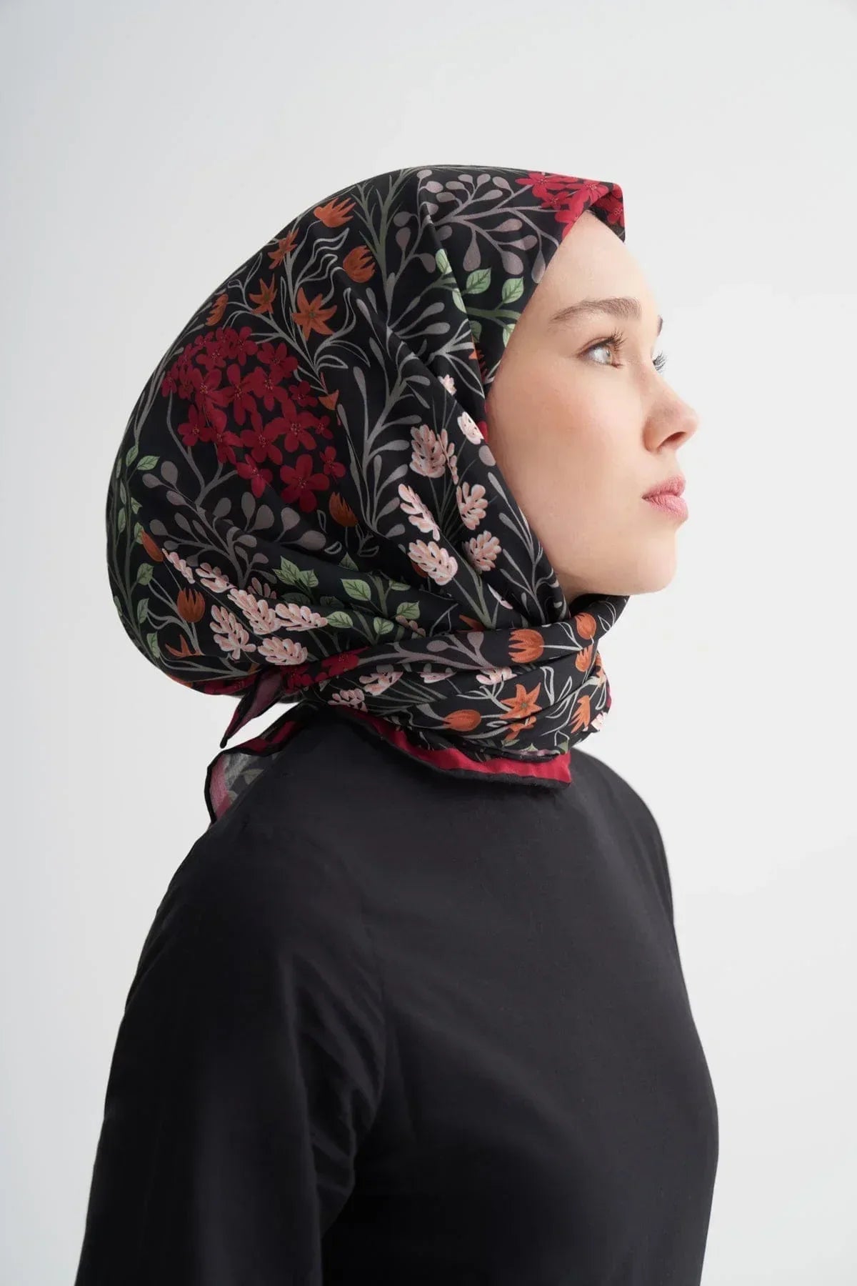else-soft-scarf-black-4972 - Carell Hijab