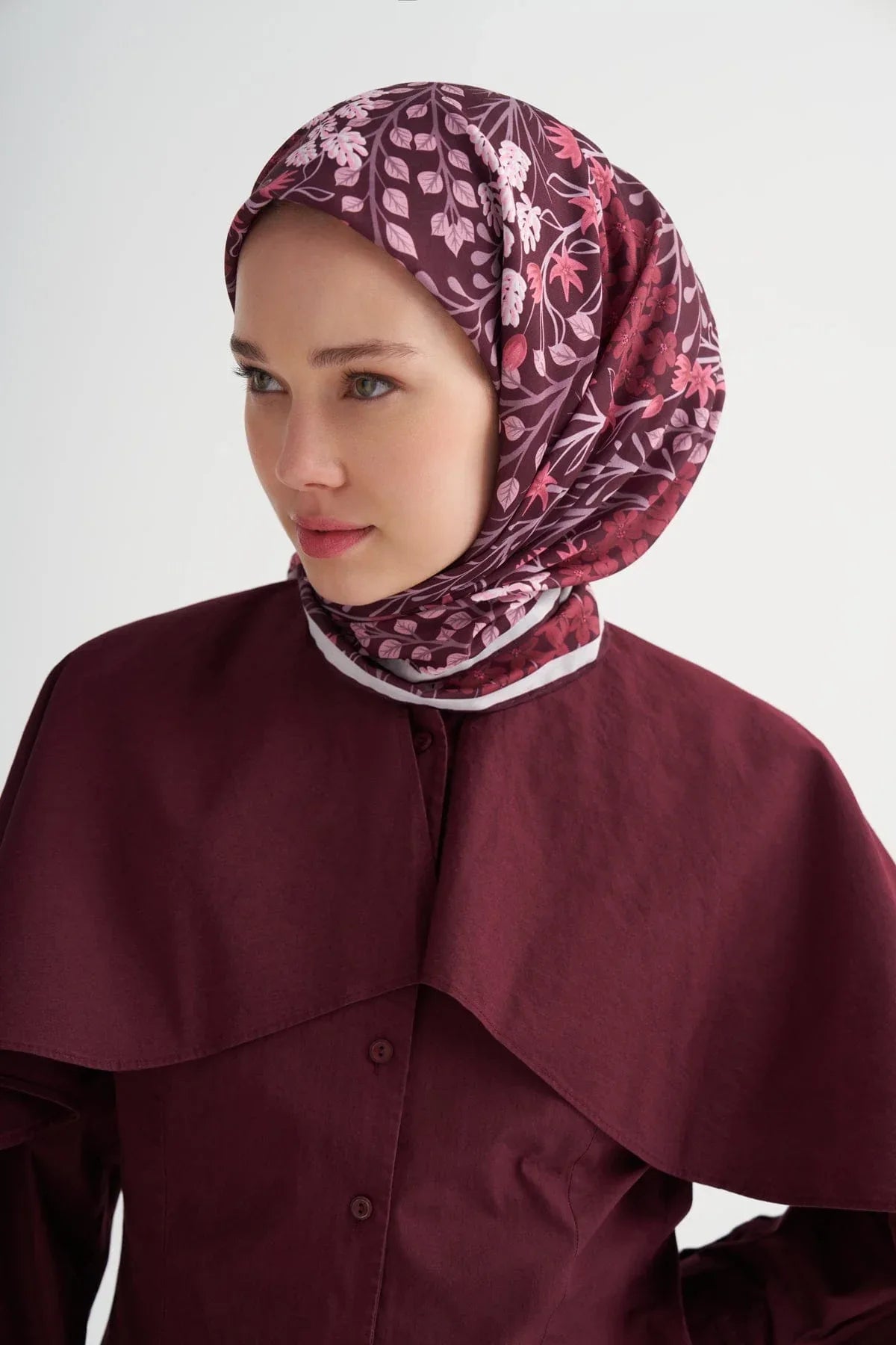Else Soft Scarf Plum - Carell Hijab