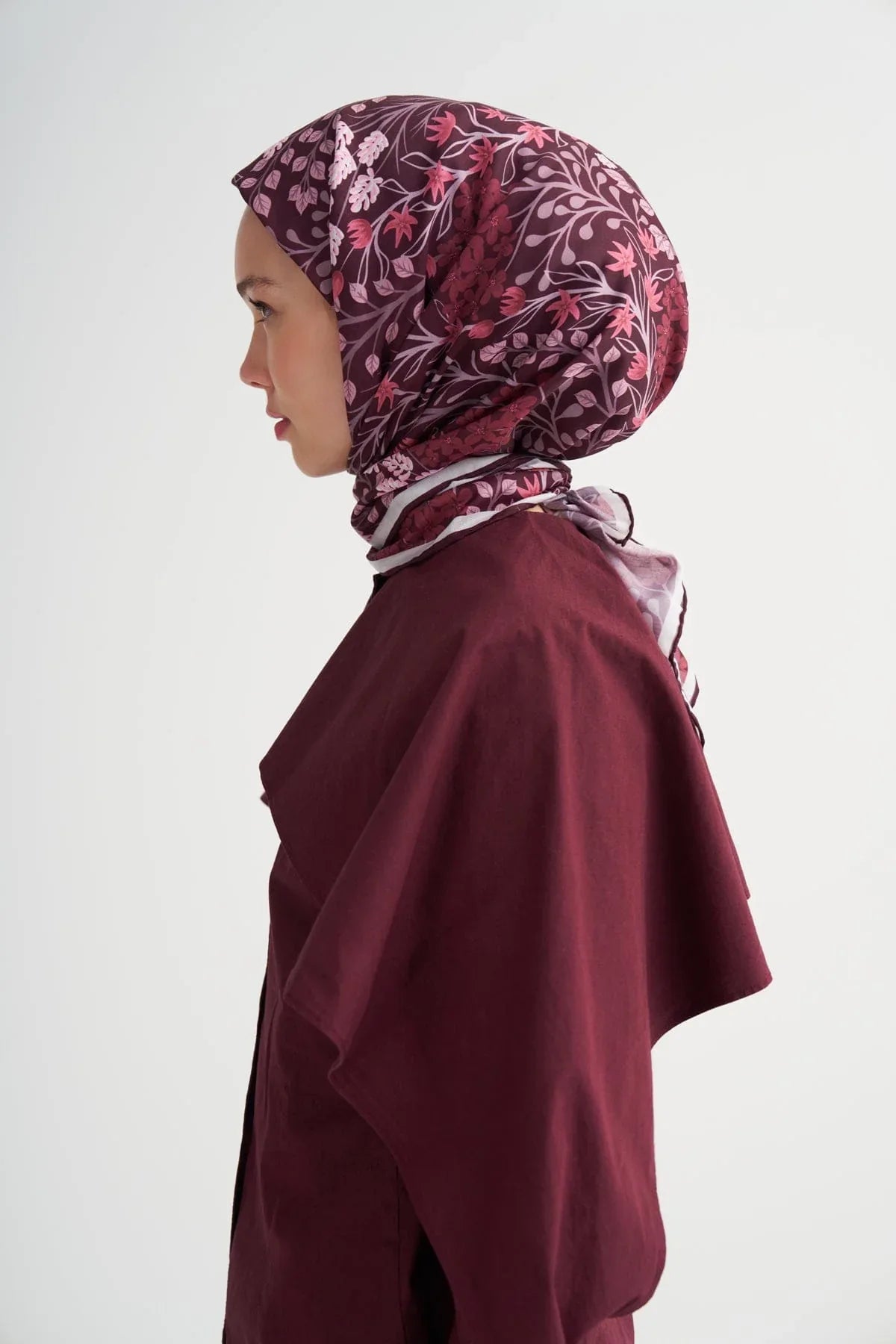 Else Soft Scarf Plum - Carell Hijab