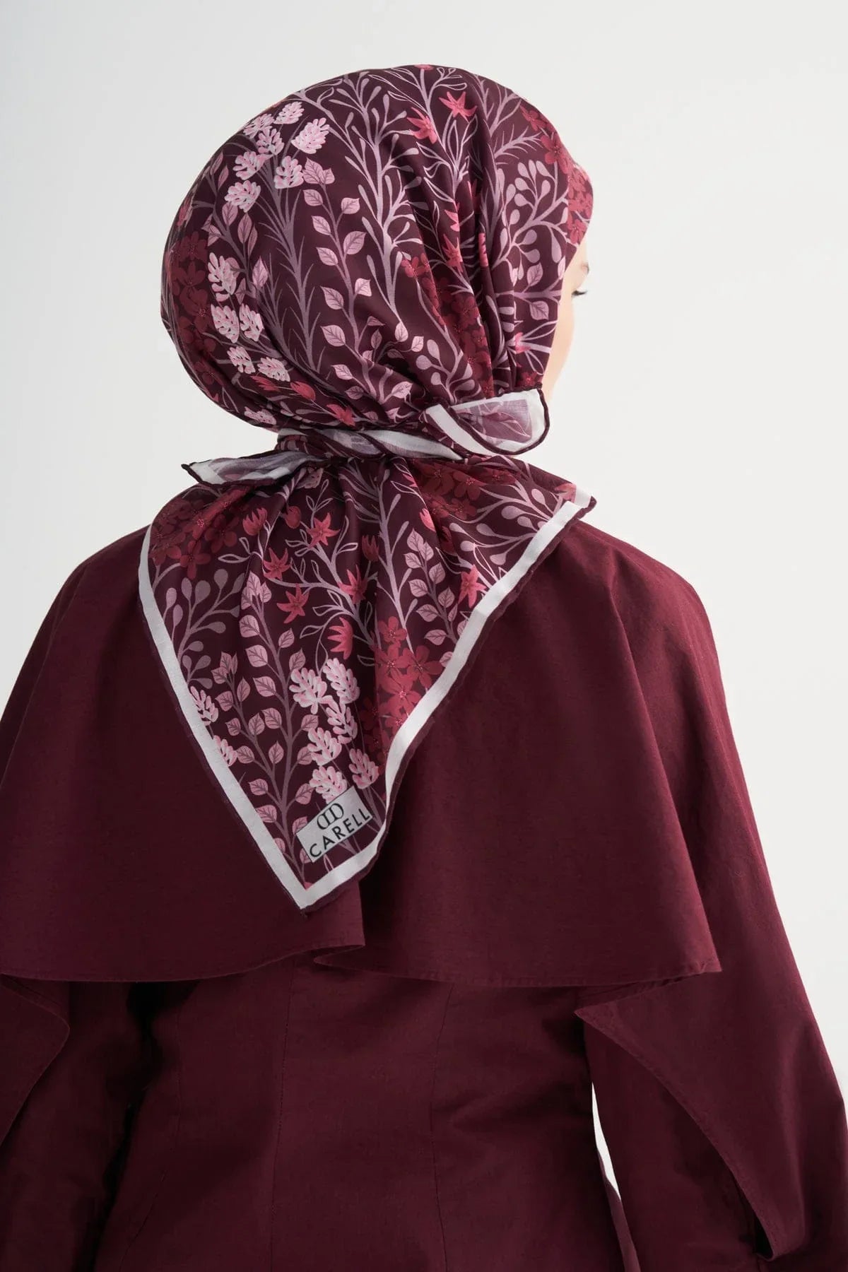 Else Soft Scarf Plum - Carell Hijab