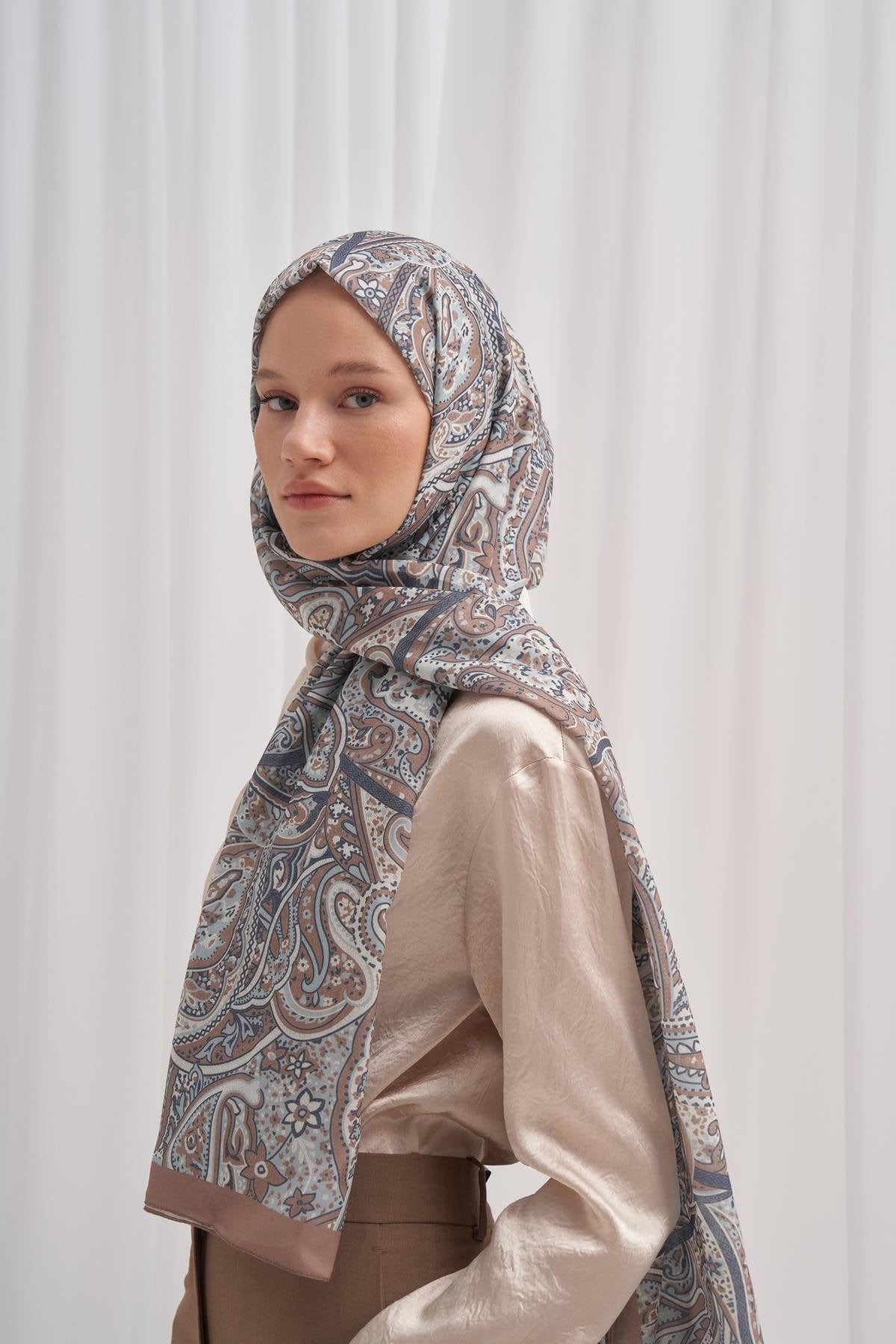 Ephesus Nilla Cotton Scarf Cream