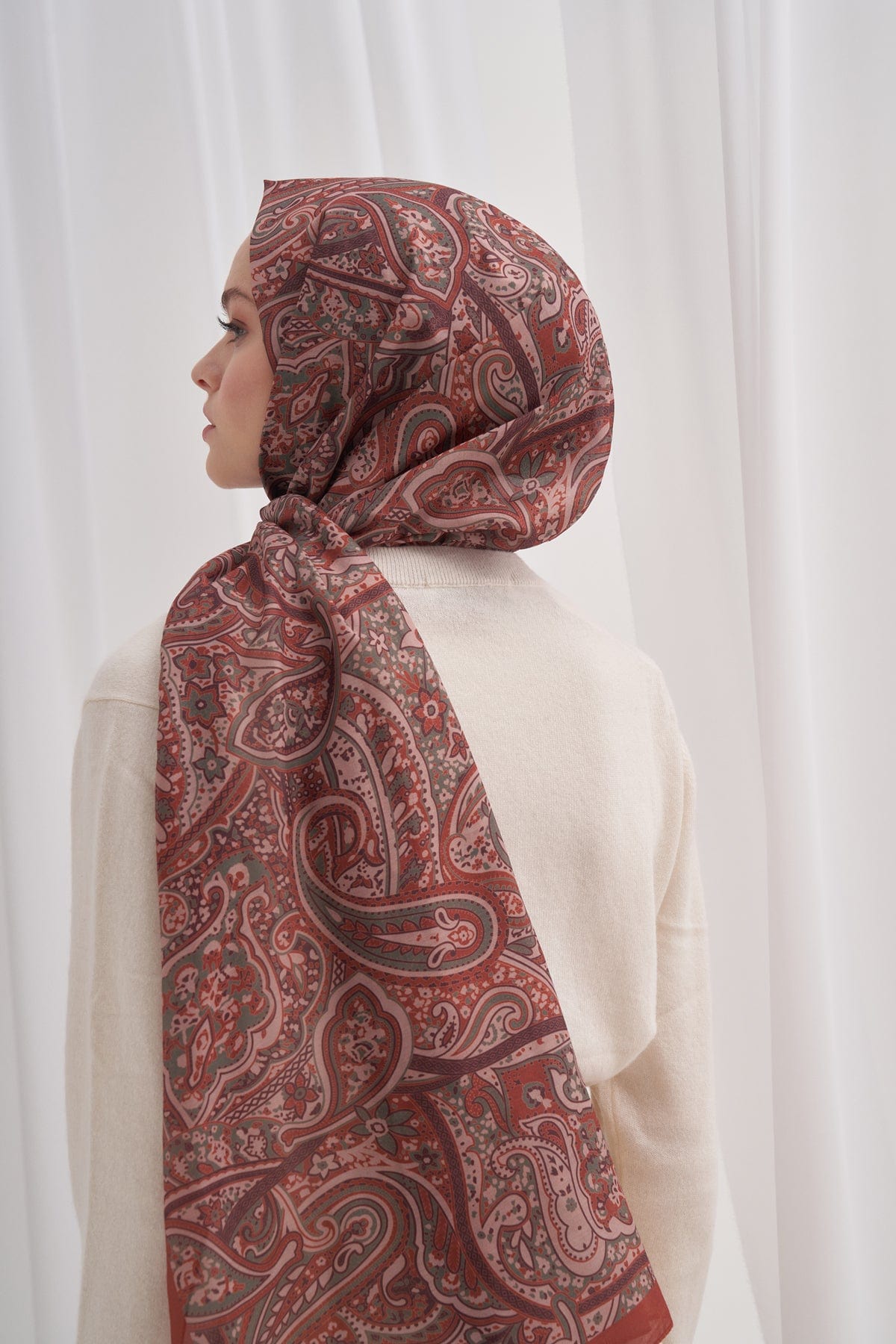 Ephesus Nilla Cotton Scarf Tile