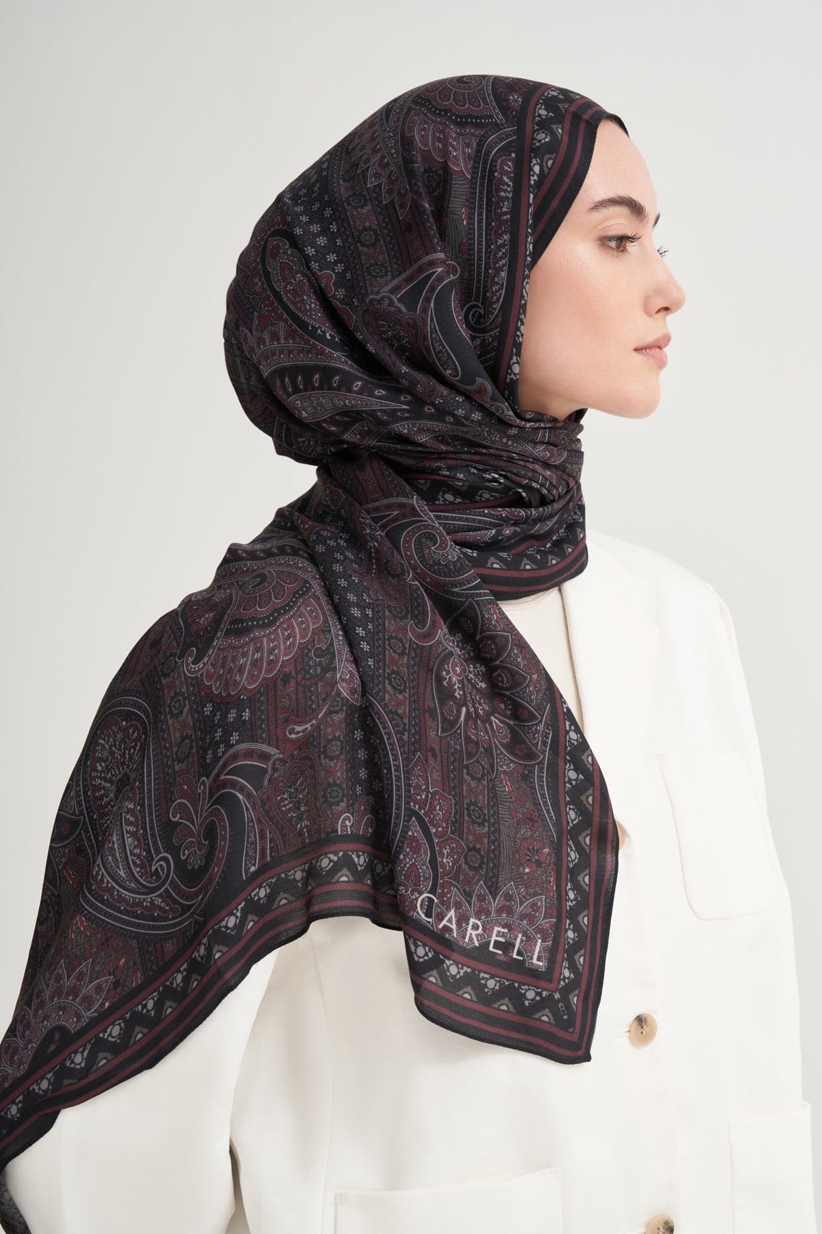 Etnic Incira Viscose Scarf Dark