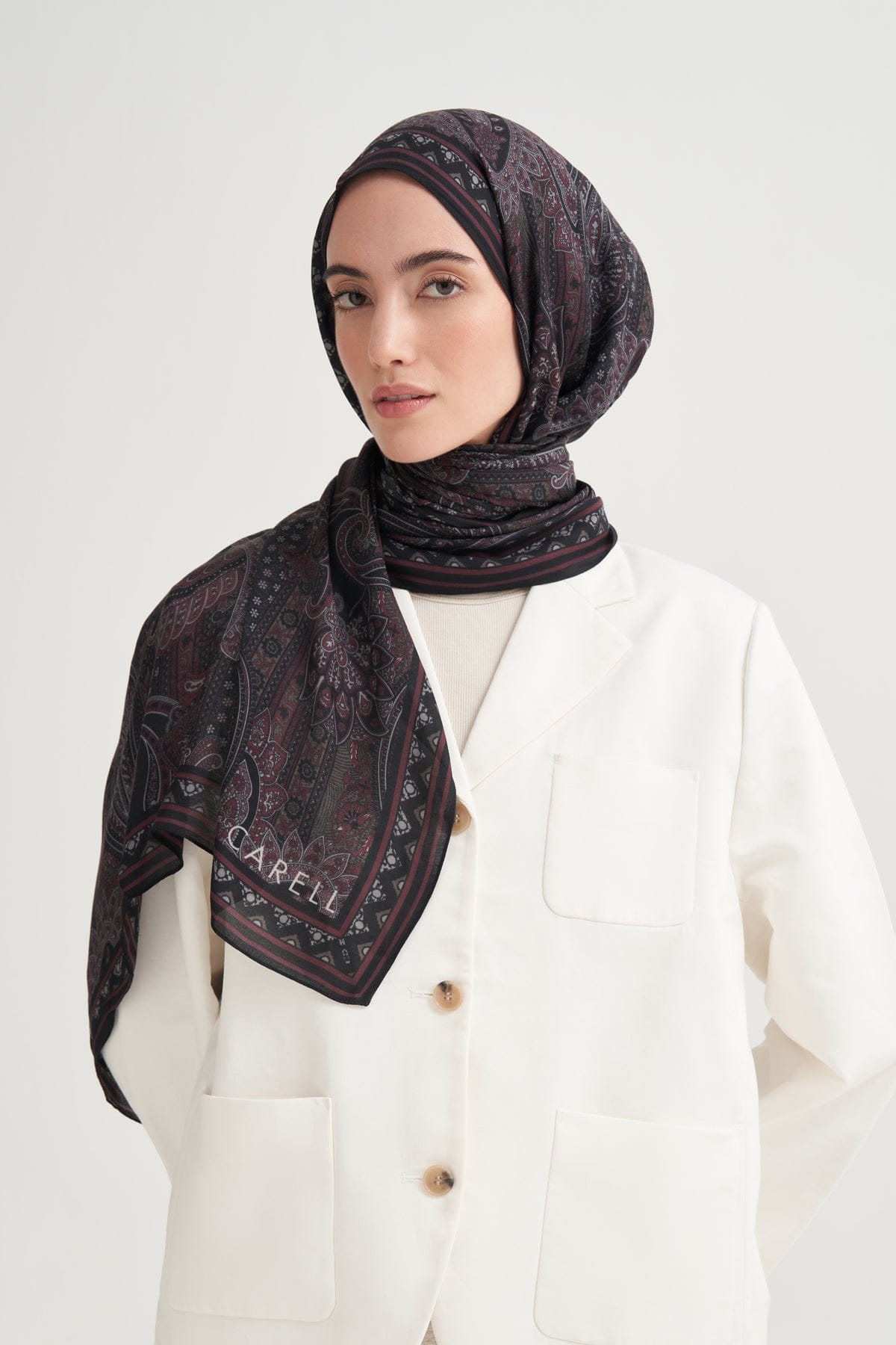 Etnic Incira Viscose Scarf Dark