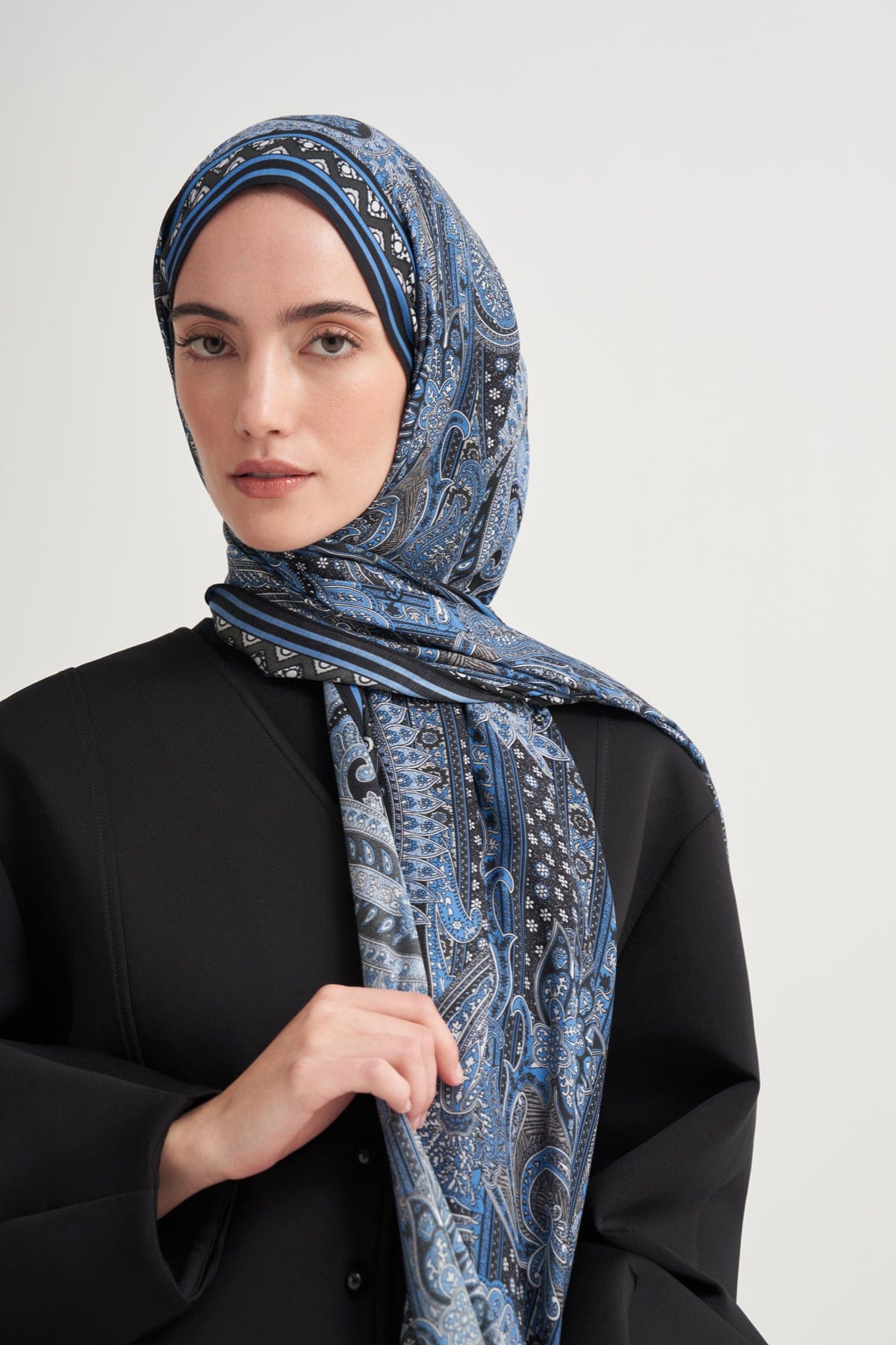 Etnic Incira Viscose Scarf Indigo