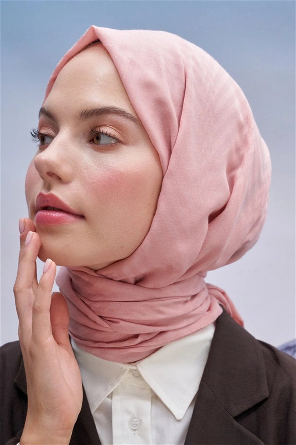 fasone-modal-jacquard-scarf-powder-pink-4303_647bf046-6442-49dc-b936-79a2054e4546 - Carell Hijab