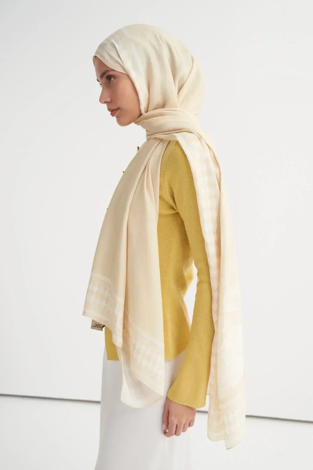 fiora-incira-viscose-scarf-soft-yellow-5049 - Carell Hijab