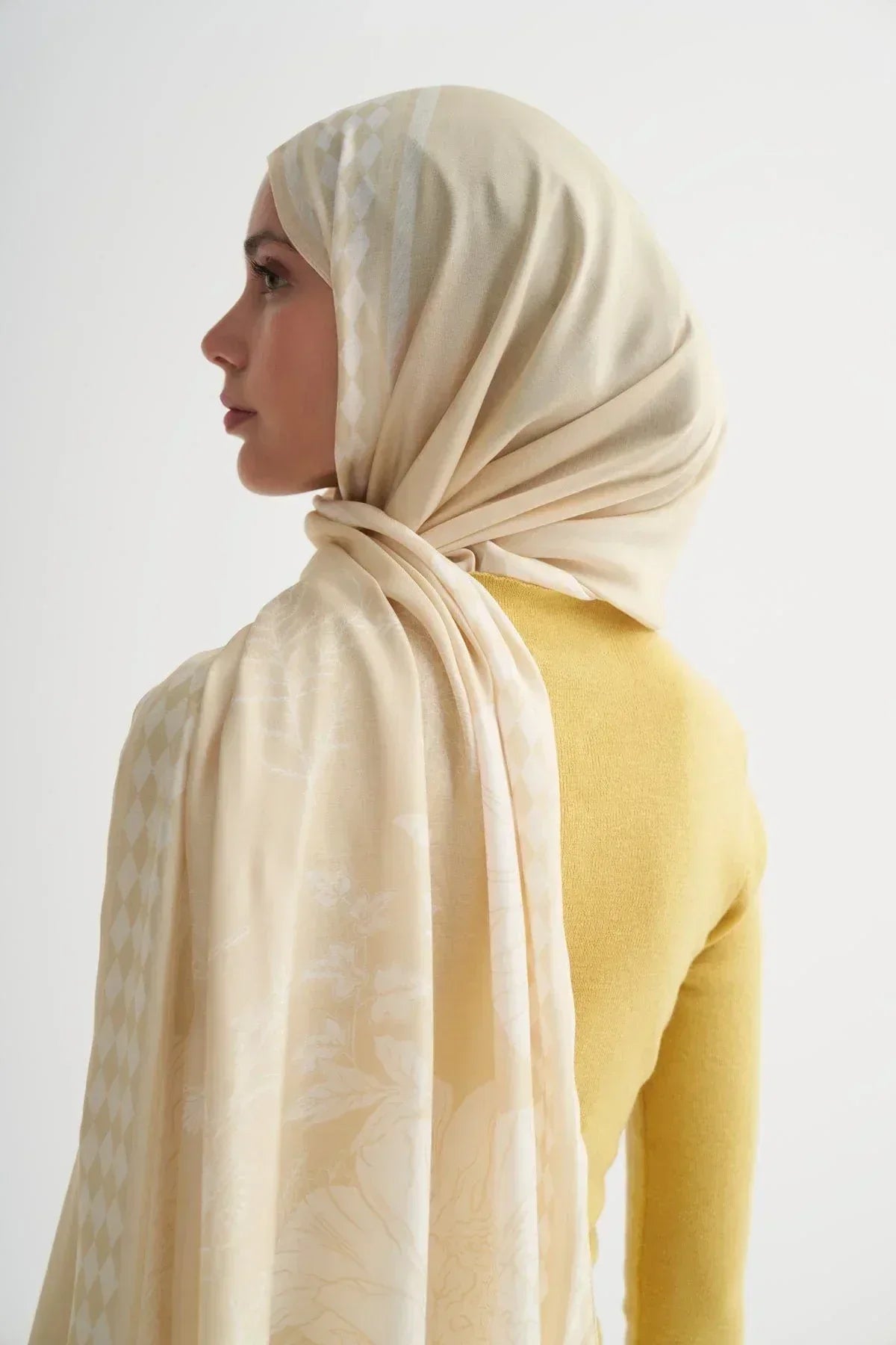 fiora-incira-viscose-scarf-soft-yellow-5050 - Carell Hijab