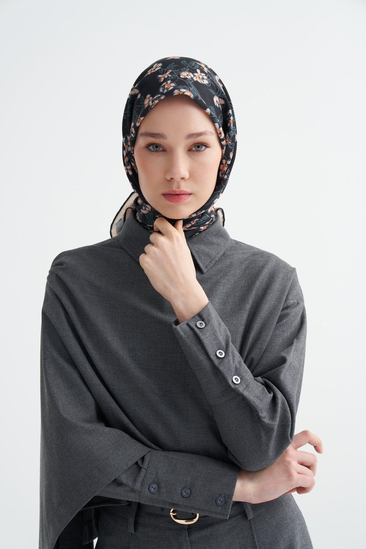 florina-soft-scarf-black-4867 - Carell Hijab