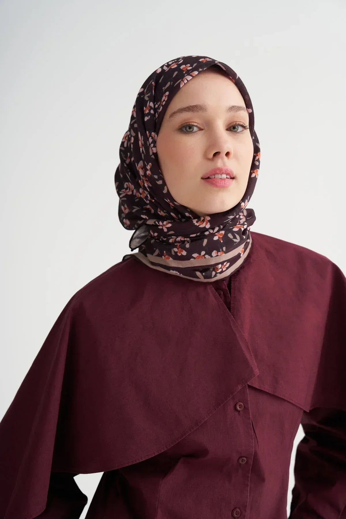 florina-soft-scarf-burgundy-4879 - Carell Hijab