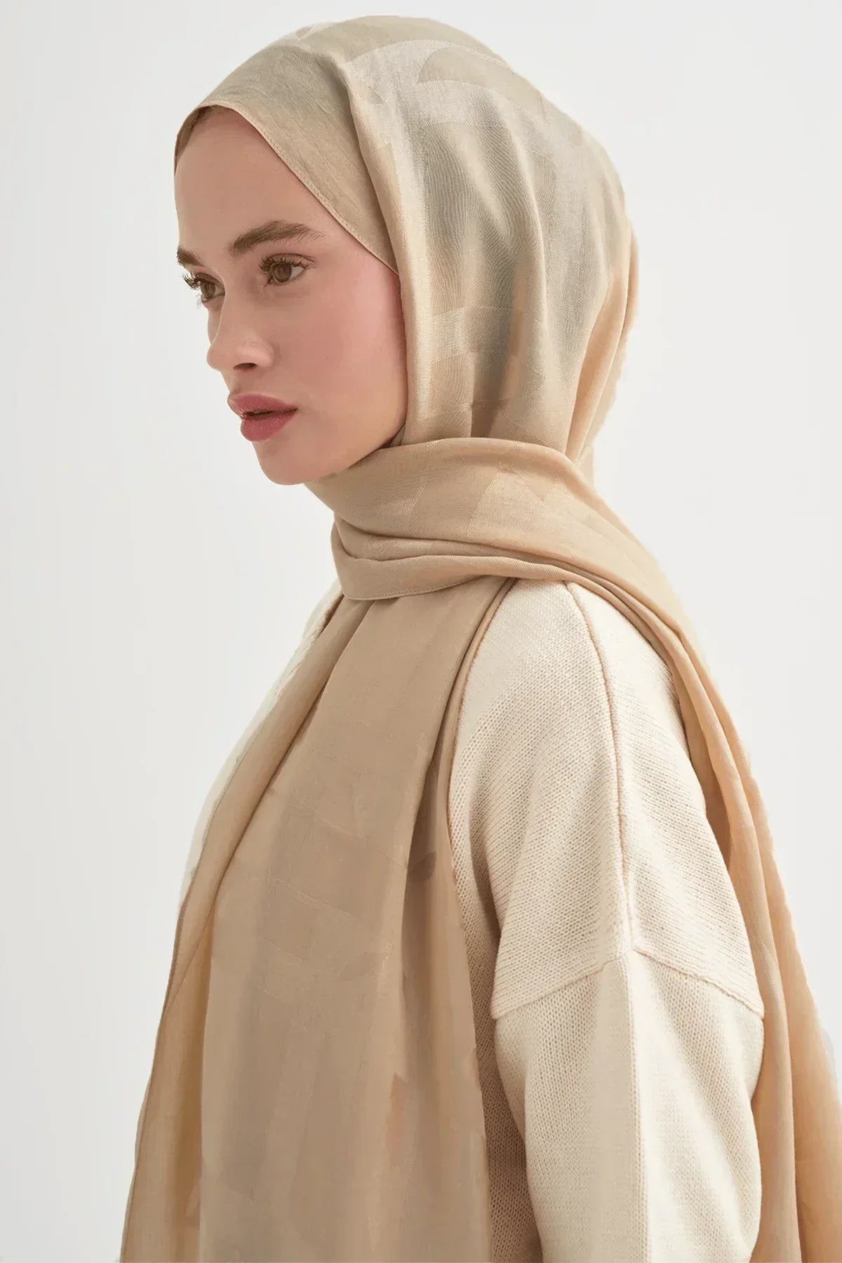 geometric-pattern-liora-cotton-scarf-honeycomb-5089 - Carell Hijab