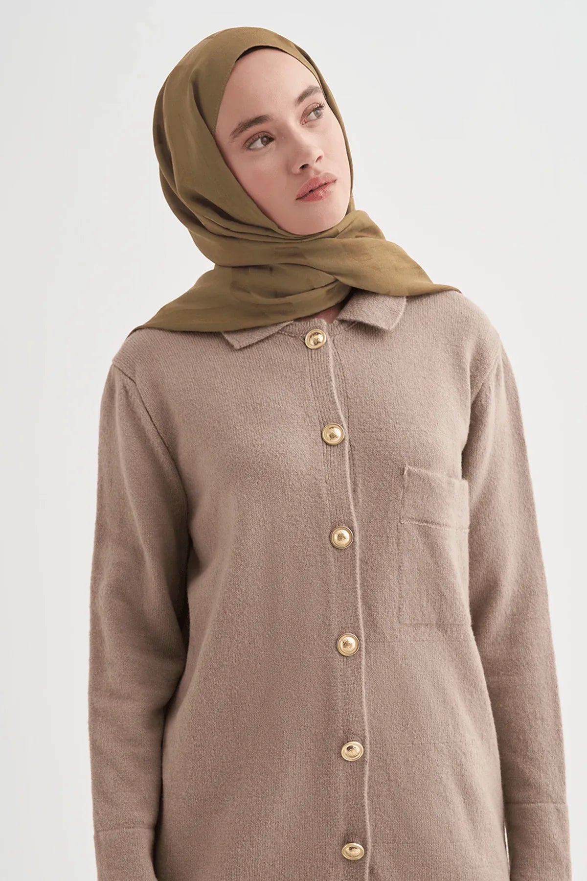 geometric-pattern-liora-cotton-scarf-mustard-5519 - Carell Hijab