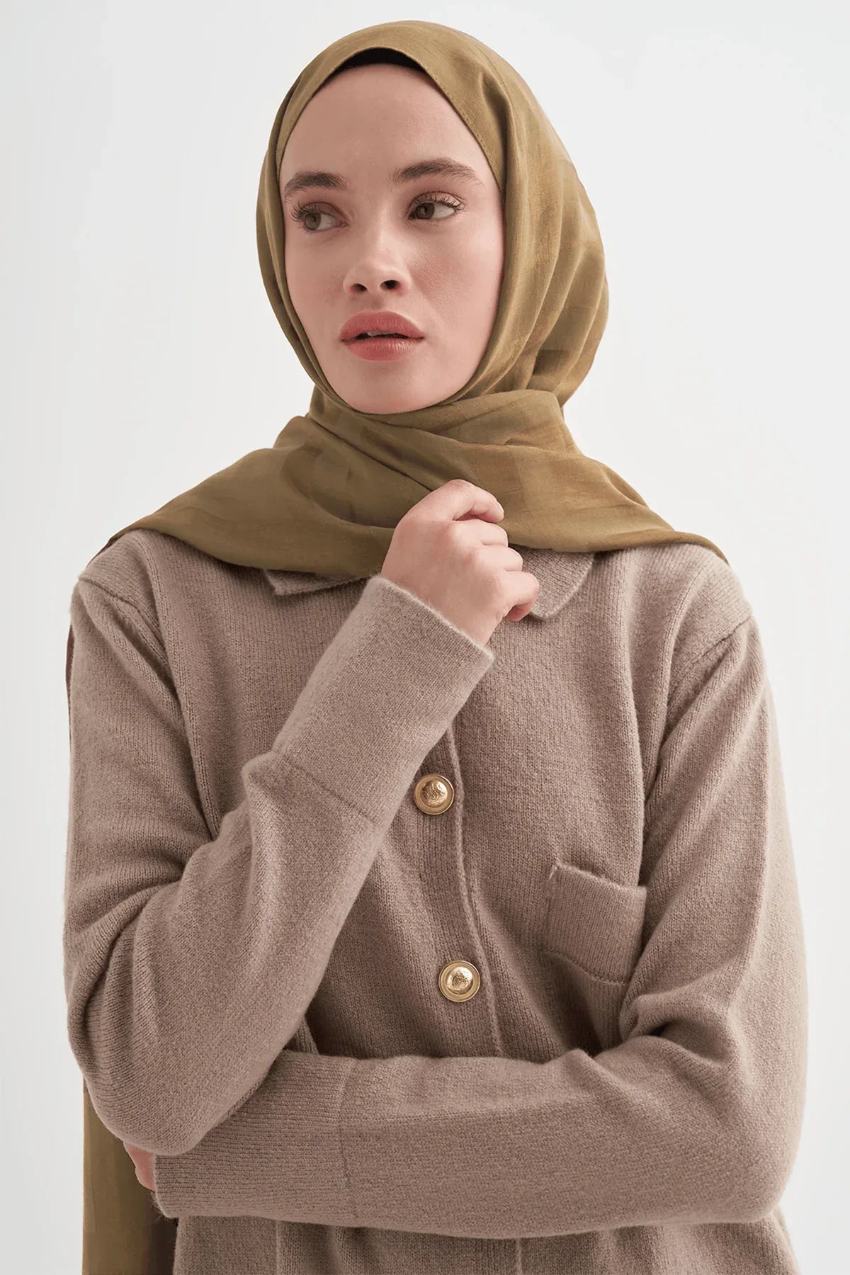 geometric-pattern-liora-cotton-scarf-mustard-5520 - Carell Hijab
