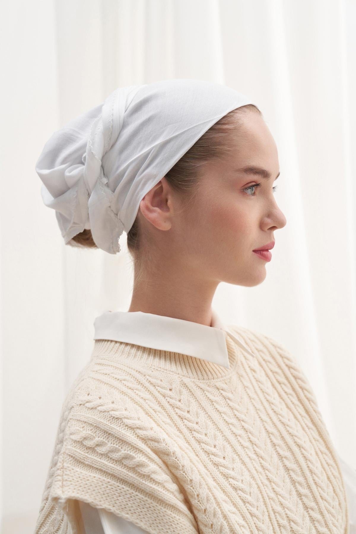 Inner Hijab Cap White