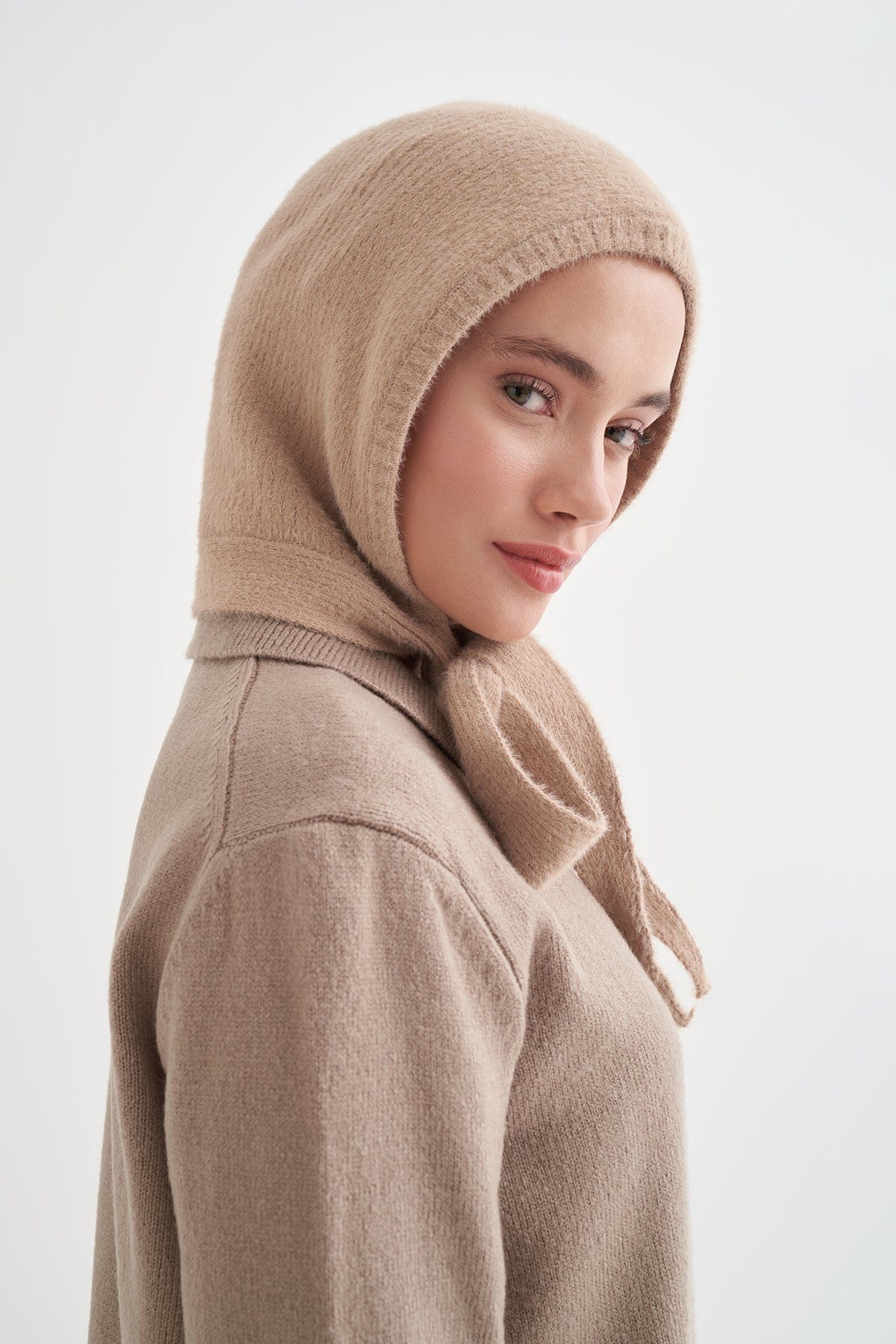 Knit Balaclava Mink