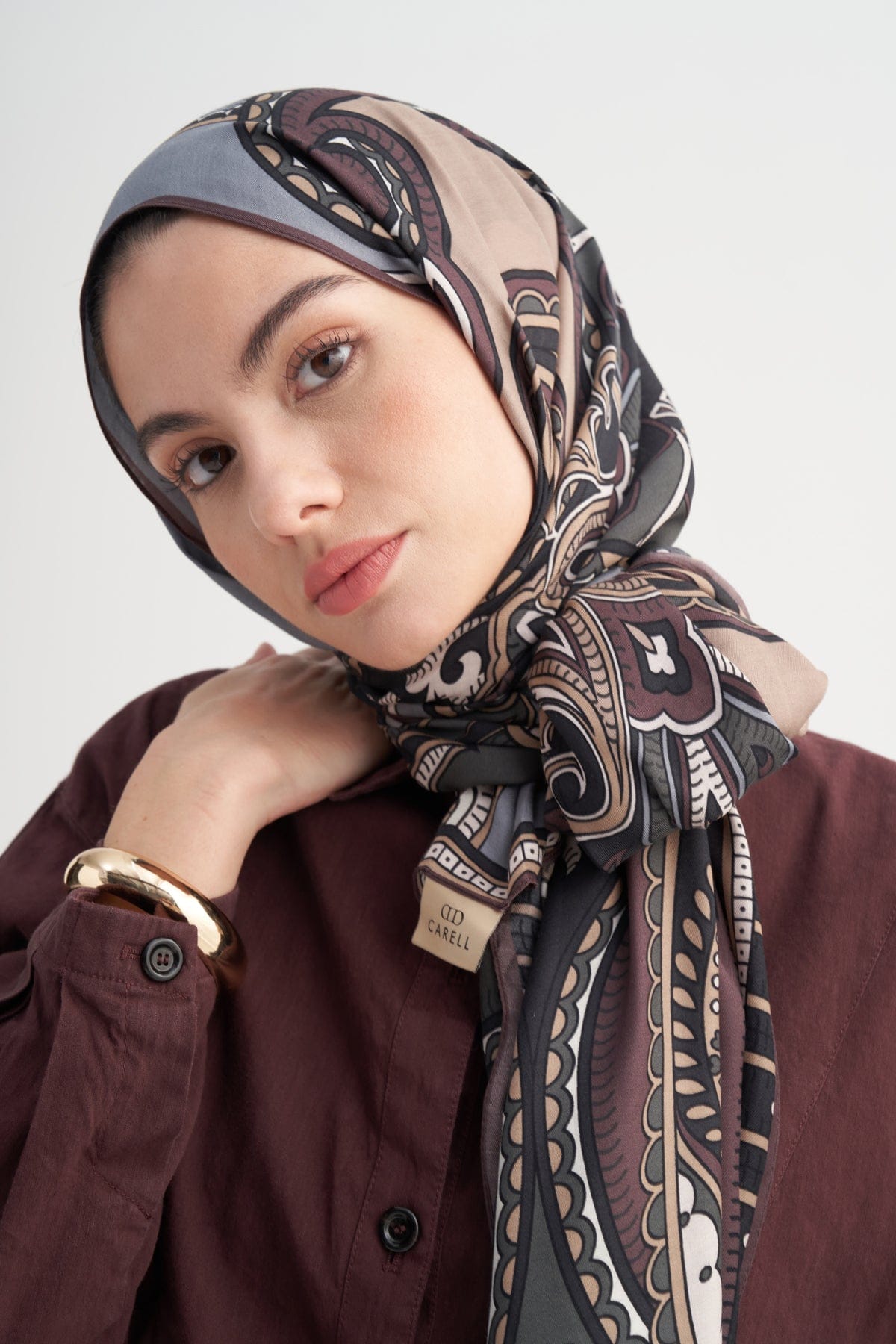 Lavinia Incira Viscose Scarf Soft Lilac