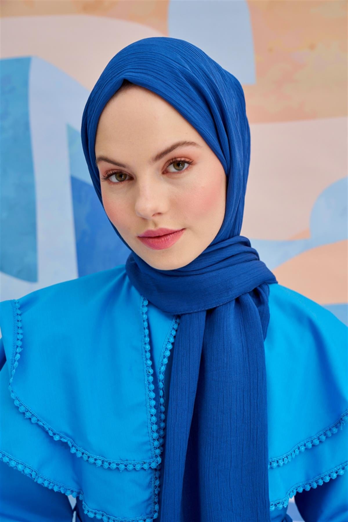 Lien Natural Weave Indigo