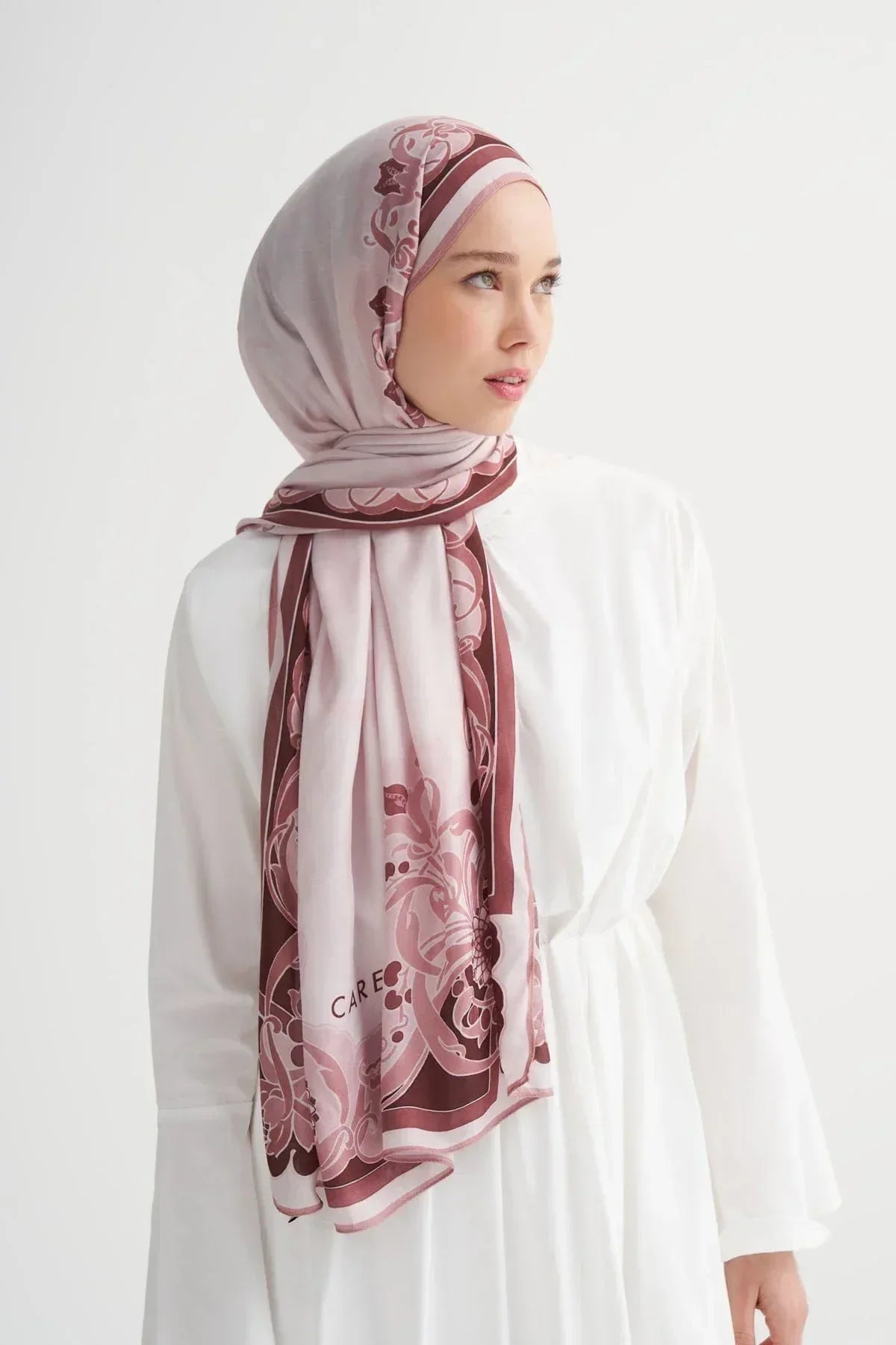 liva-incira-viscose-scarf-pink-5085 - Carell Hijab