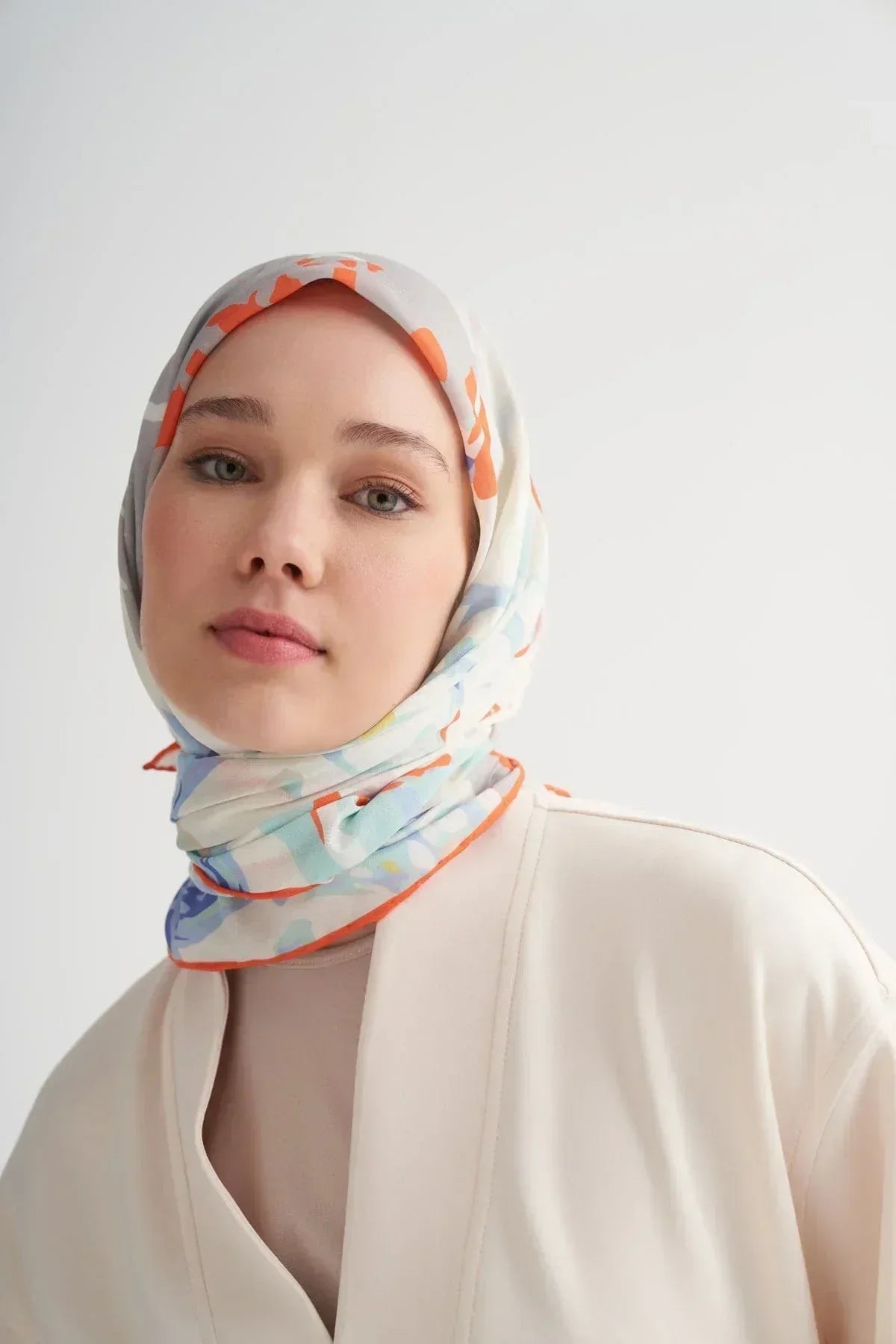 lumina-soft-scarf-beige-5034 - Carell Hijab
