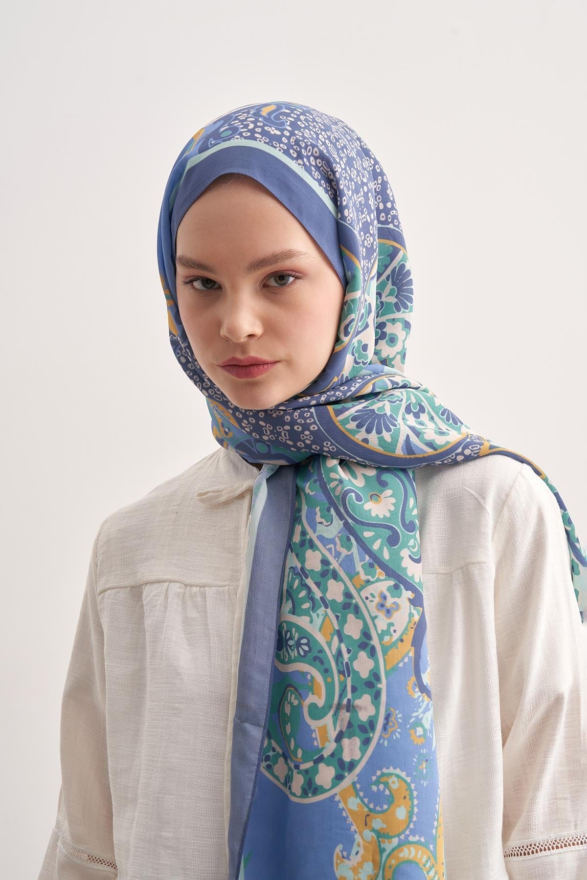 Lune Vela Viscose Scarf Lilac