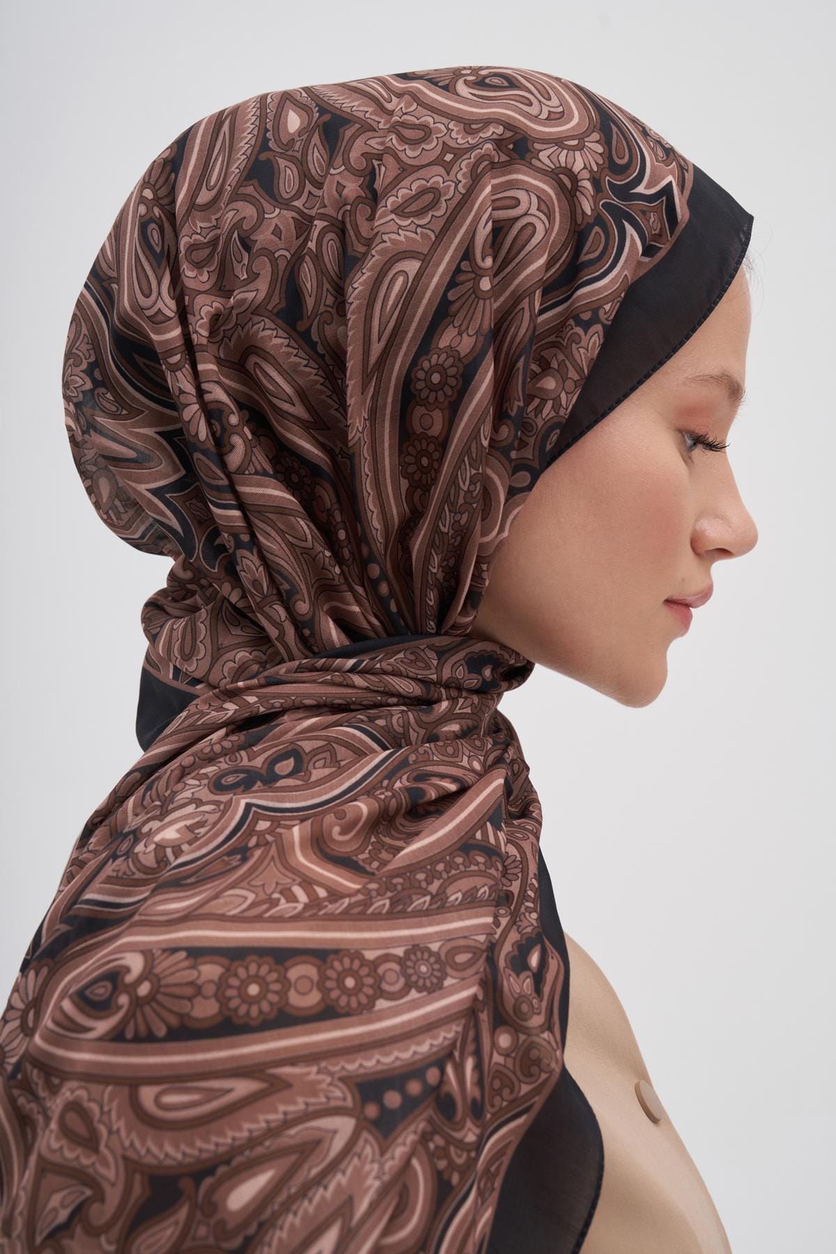 Marbella Nilla Cotton Scarf Mink