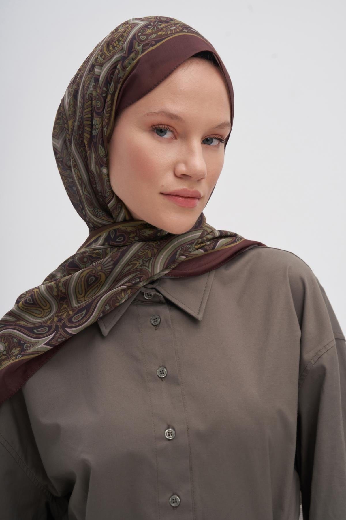 Marbella Nilla Cotton Scarf Tan