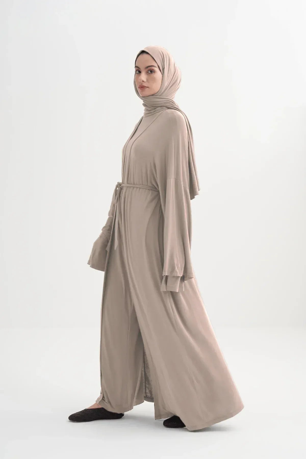 micro-modal-abaya-stone-4775 - Carell Hijab