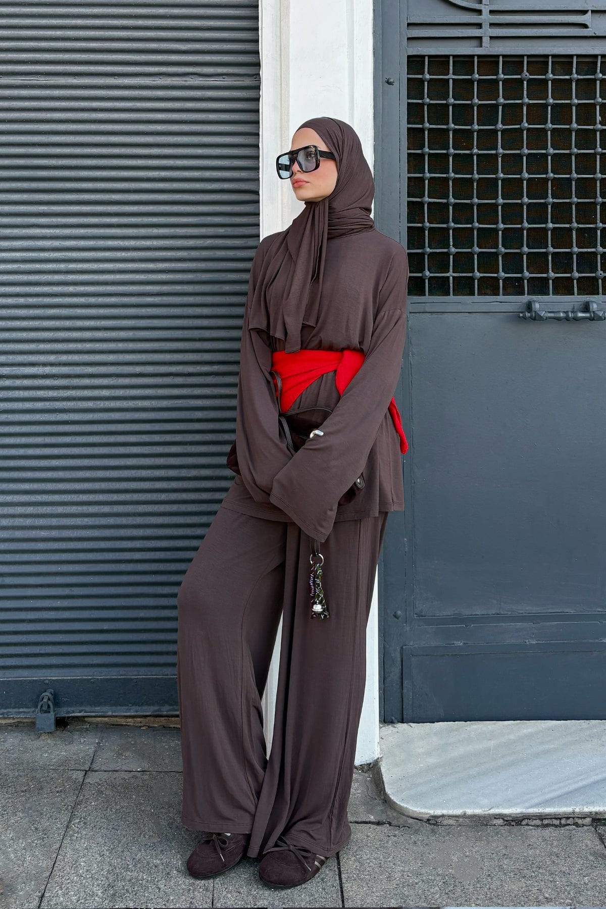 Micro Modal Pants Brown