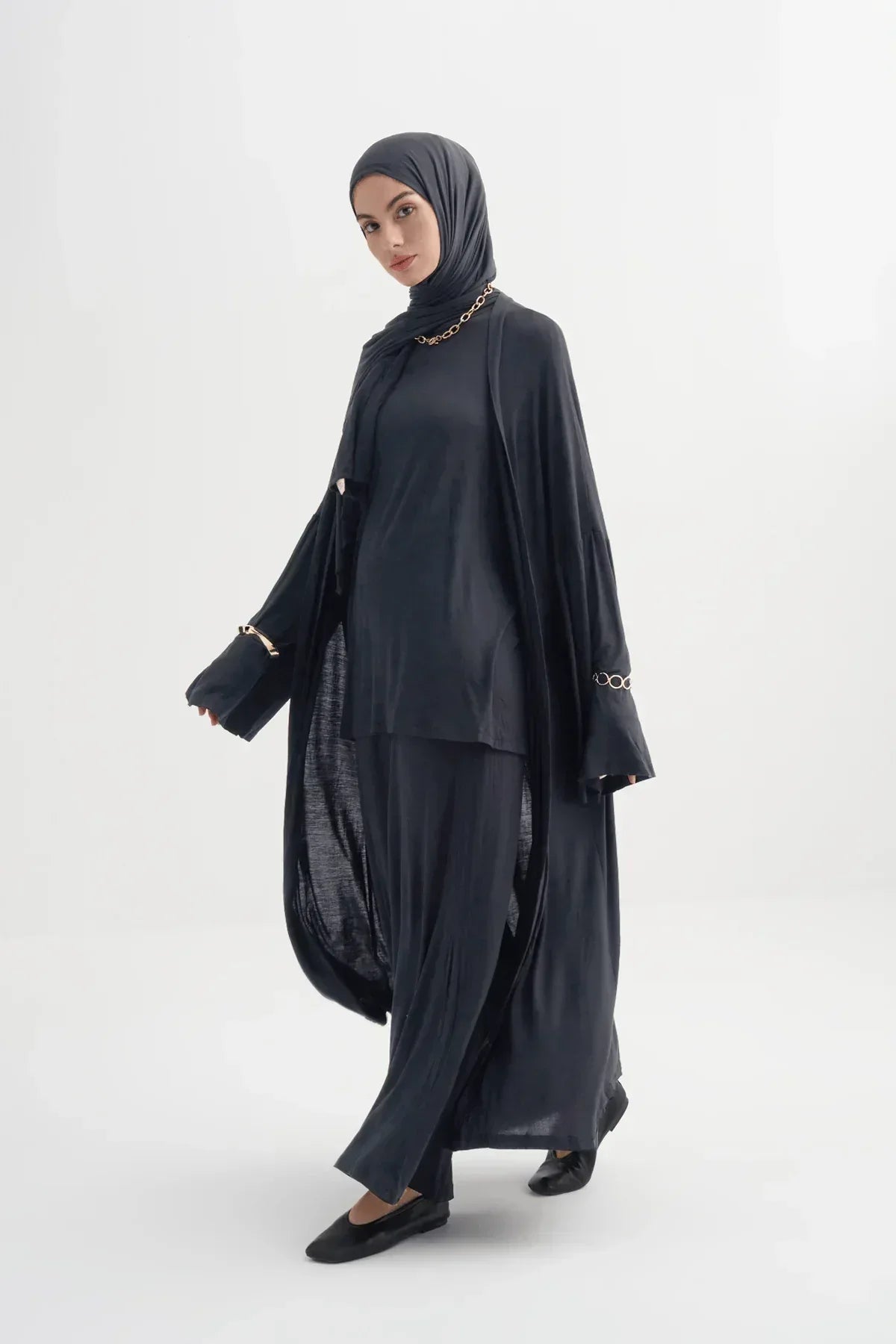 micro-modal-tunic-anthracite-4766 - Carell Hijab