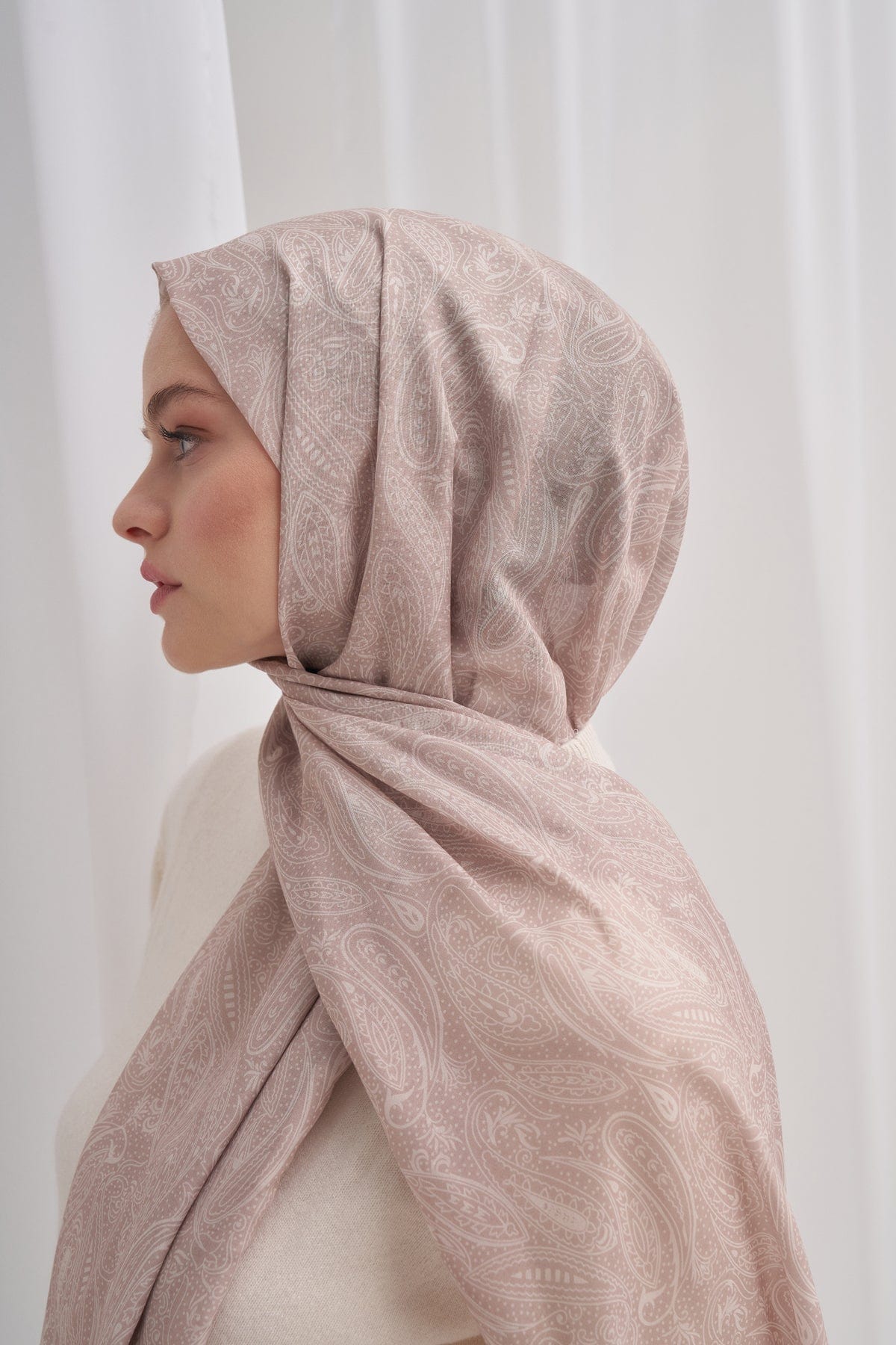 Mistral Nilla Cotton Scarf Cream
