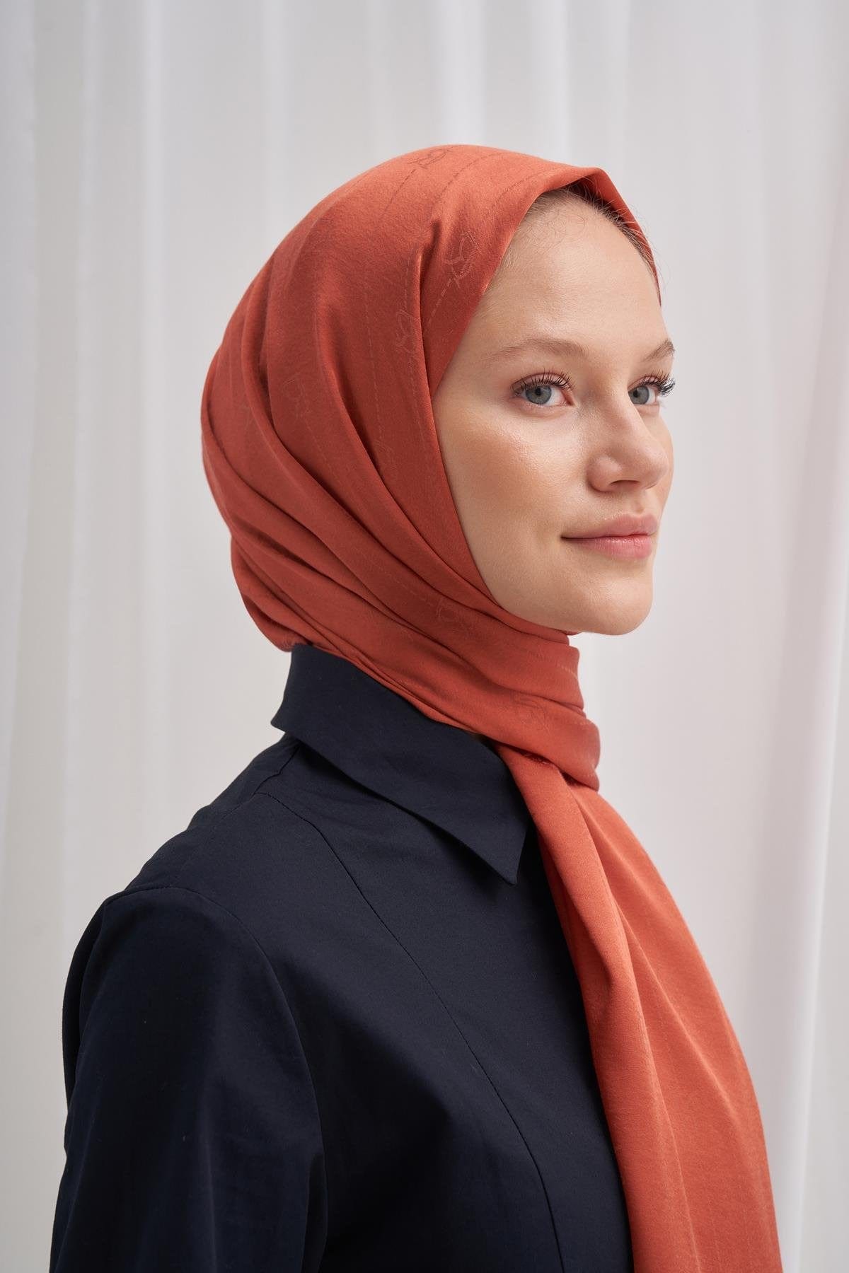 Monogram Jacquard Italian Silk Scarf Tile