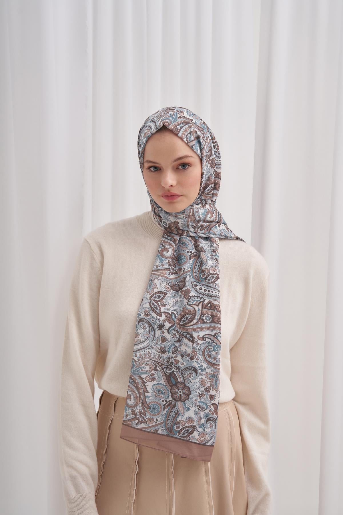 Nair Nilla Cotton Scarf Mink