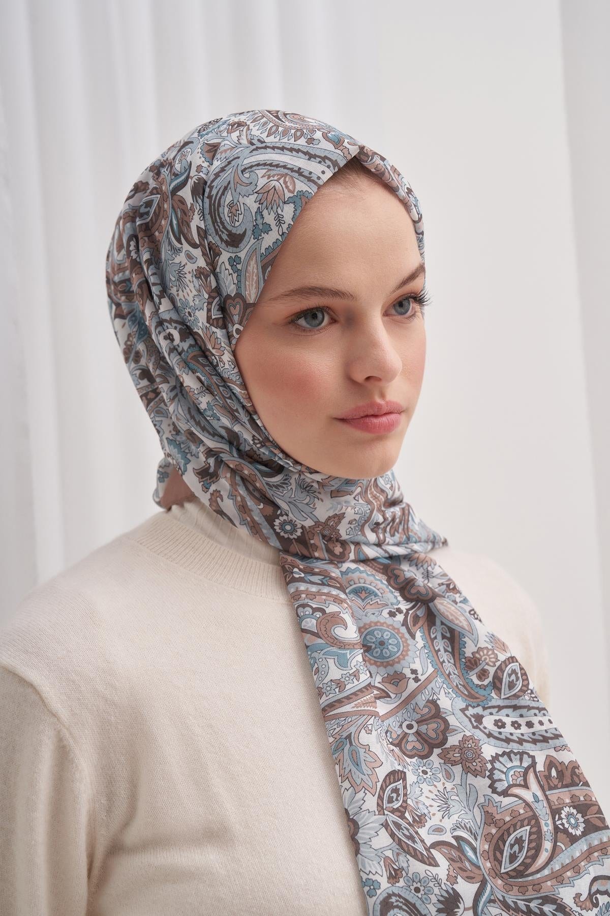 Nair Nilla Cotton Scarf Mink