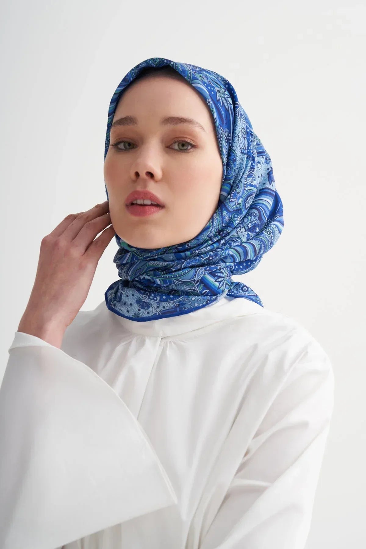 nerissa-soft-scarf-blue-4939 - Carell Hijab